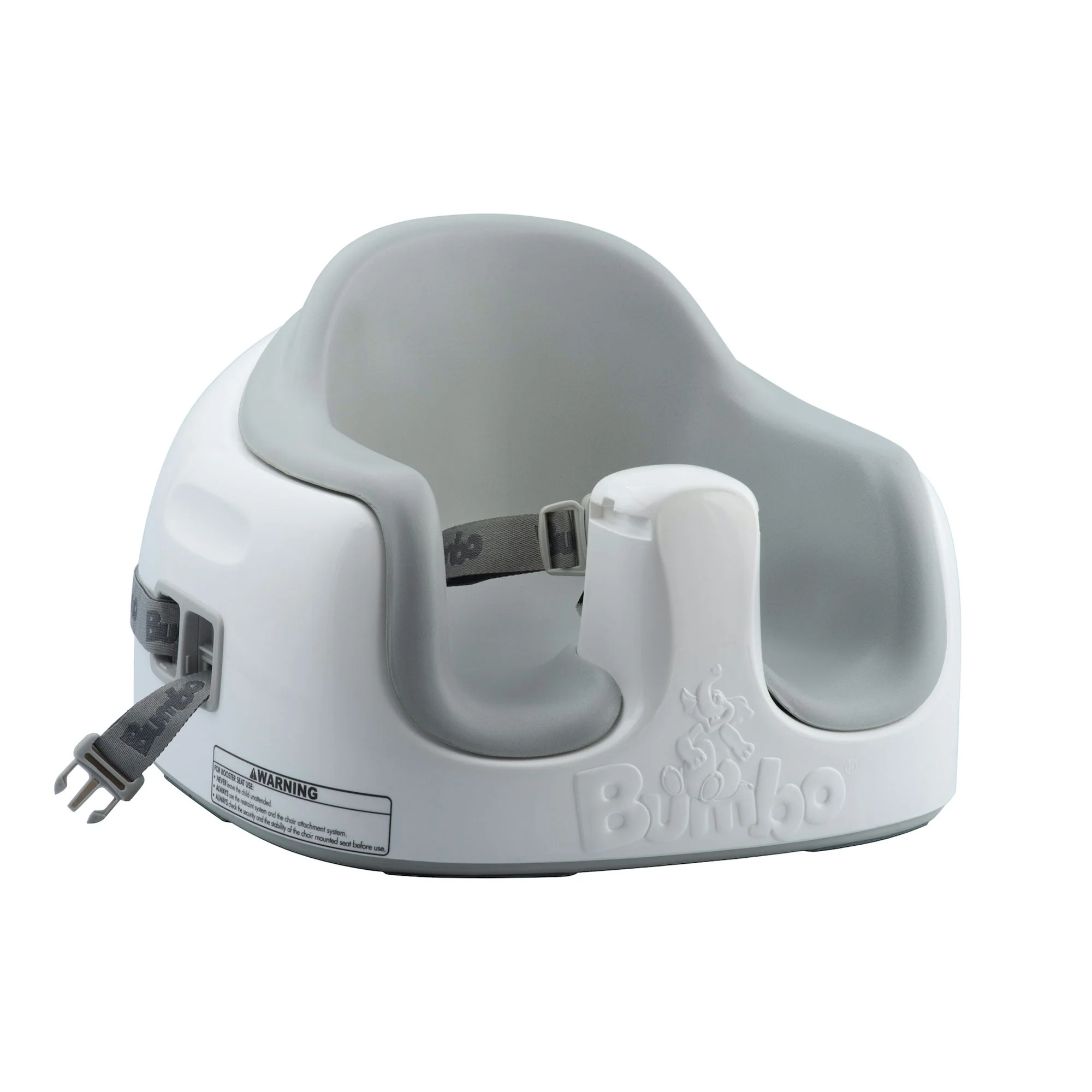Bumbo Baby Toddler Adjustable 3-in-1 Booster Seat/High Chair & Tray, Cool Gray - Image 11