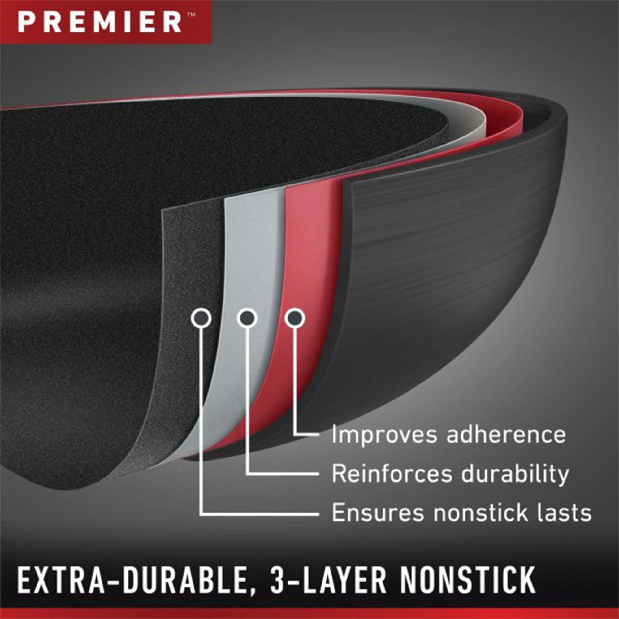 Calphalon Premier 8.5 Quart Hard Anodized Aluminum Nonstick Dutch Oven with Lid - Image 4