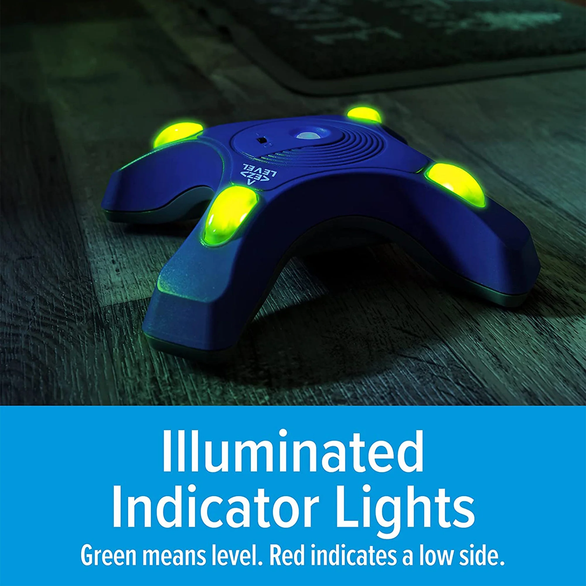 Camco Wireless Automatic RV EZ Level with Illuminated Indicator Lights, Blue - Image 10