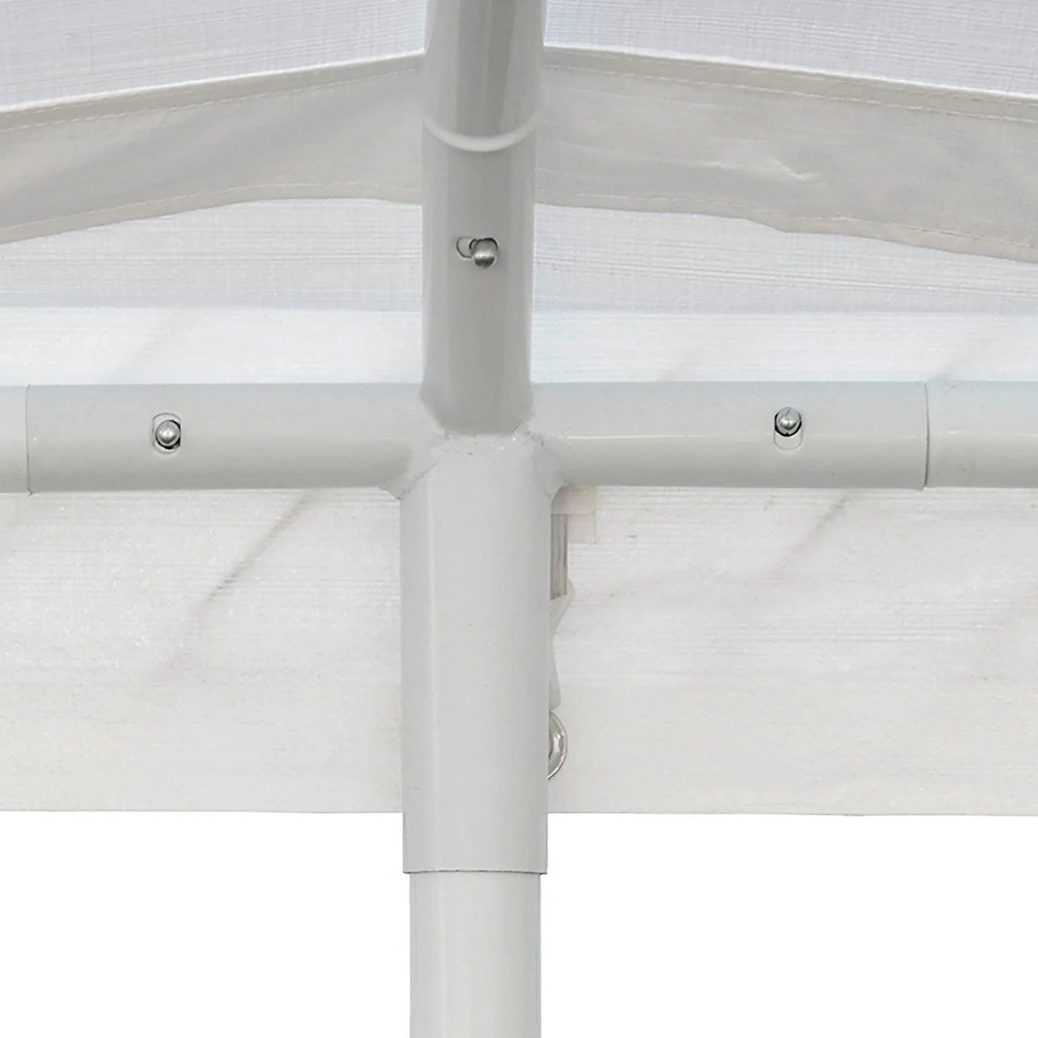 Caravan Canopy Domain 10x20 Ft. Straight Instant Canopy Tent Set, White (3 Pack) - Image 4