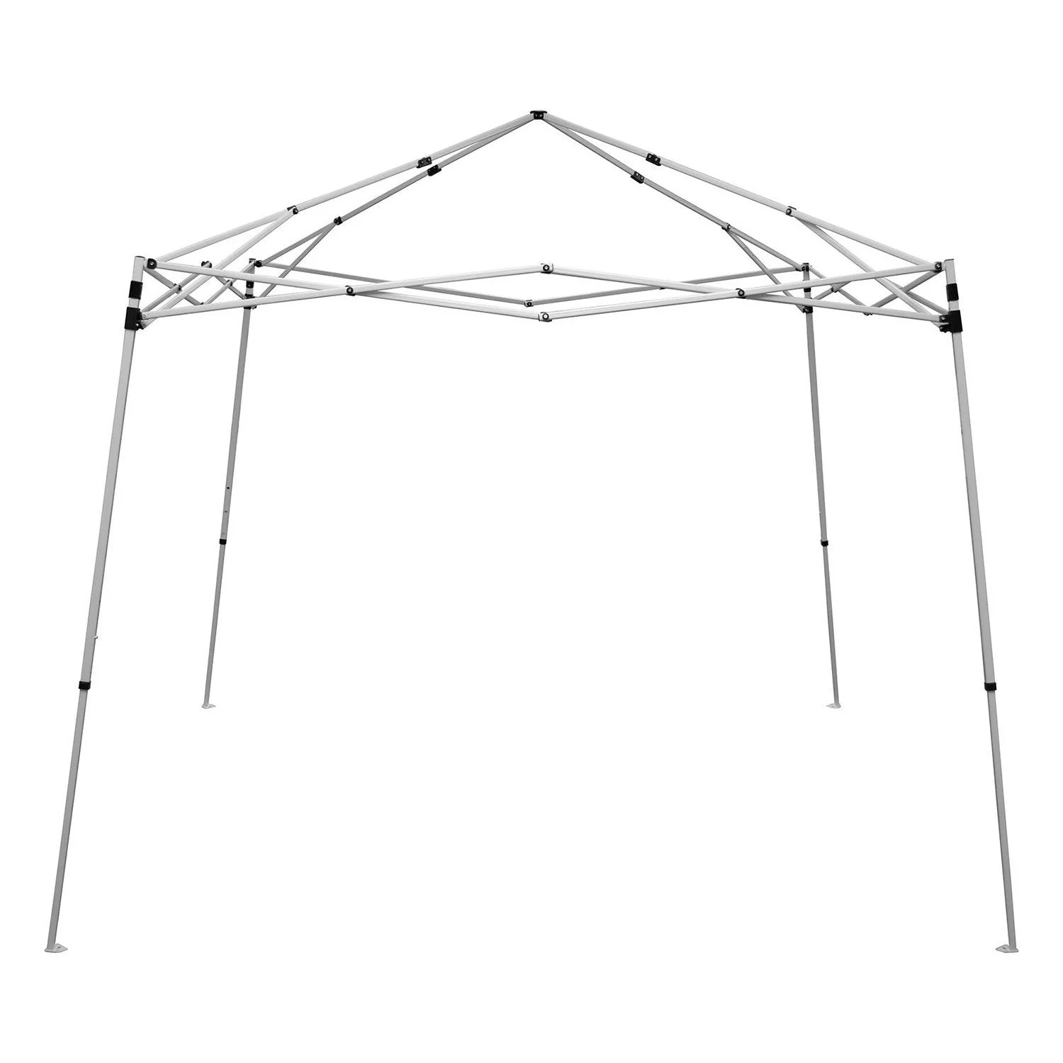 Caravan Canopy Pop-Up Tent V 12 x 12 ft Slanted Leg Instant Shade, Blue (4 Pack) - Image 4