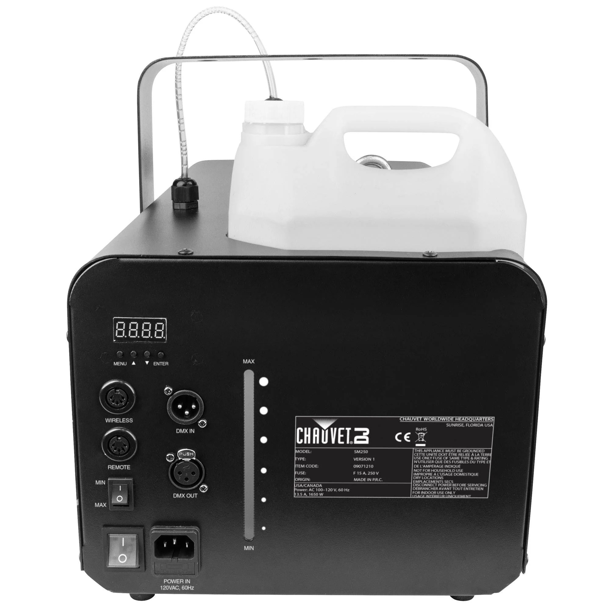 CHAUVET DJ Atmospheric Effect High Output Snow Machine with Wired Remote | SM250 - Image 4