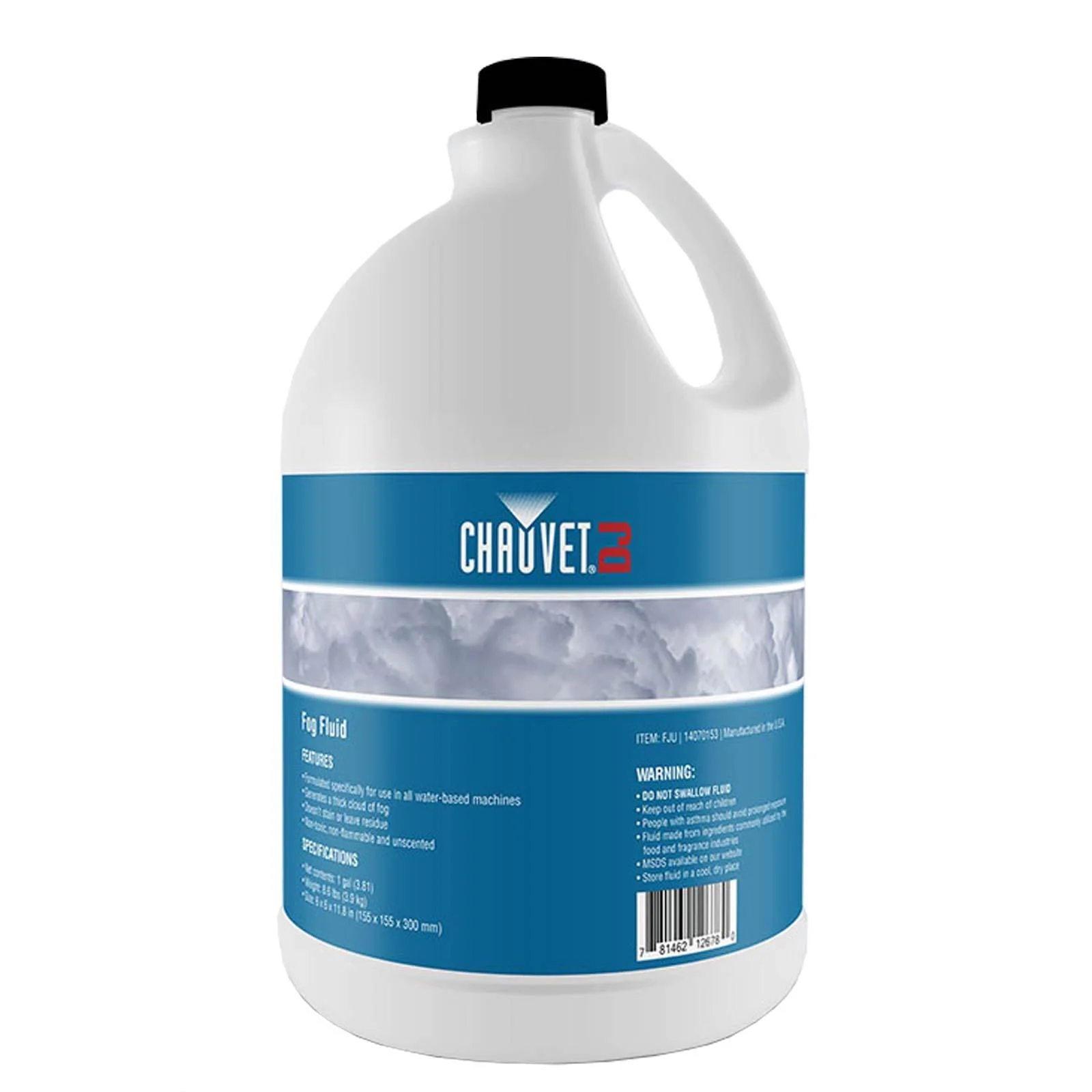 CHAUVET DJ Hurricane 1600 2.4L Fog Machine (2 Pack) + Fog Juice Fluid (2 Pack) - Image 9