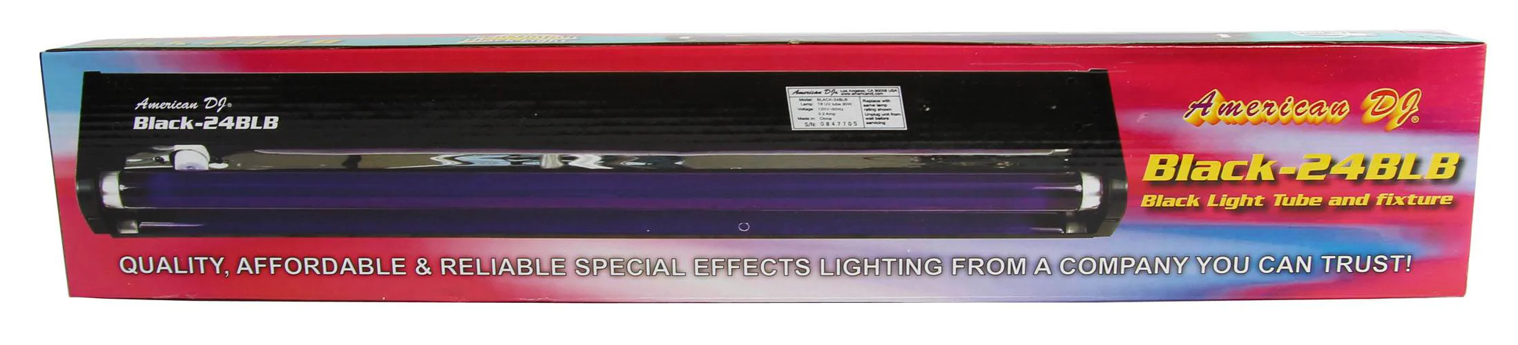 Chauvet DJ Hurricane Fog Pro Machine w/ 24" 20W Black Light Tube And Fixture - Image 12