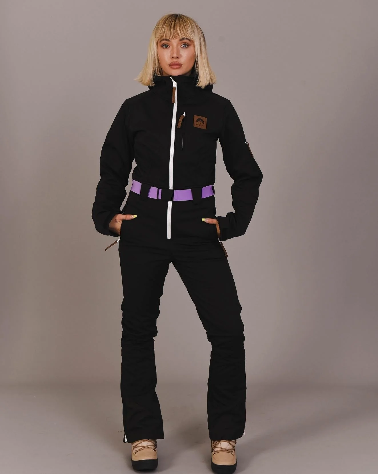 Chic Ski Suit - Black - Image 3