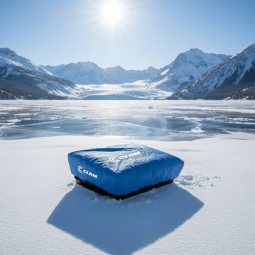 Clam 9973 Fish Trap Ice Fishing Travel Cover for Kenai & Kenai Pro (Cover Only) - Image 4