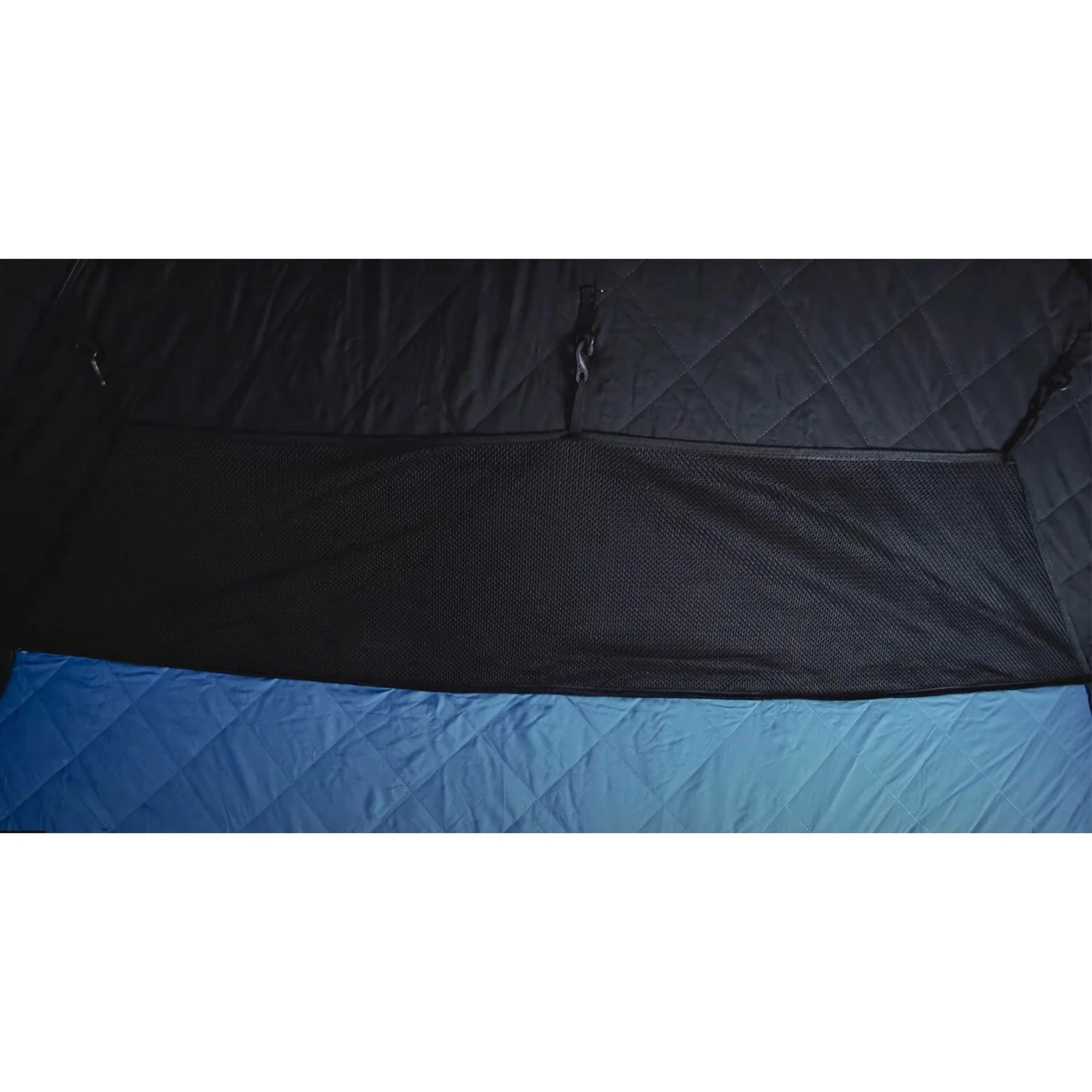 CLAM C-560 Portable 7.5 Ft 4 Person Pop Up Ice Fishing Thermal Hub Shelter Tent - Image 11