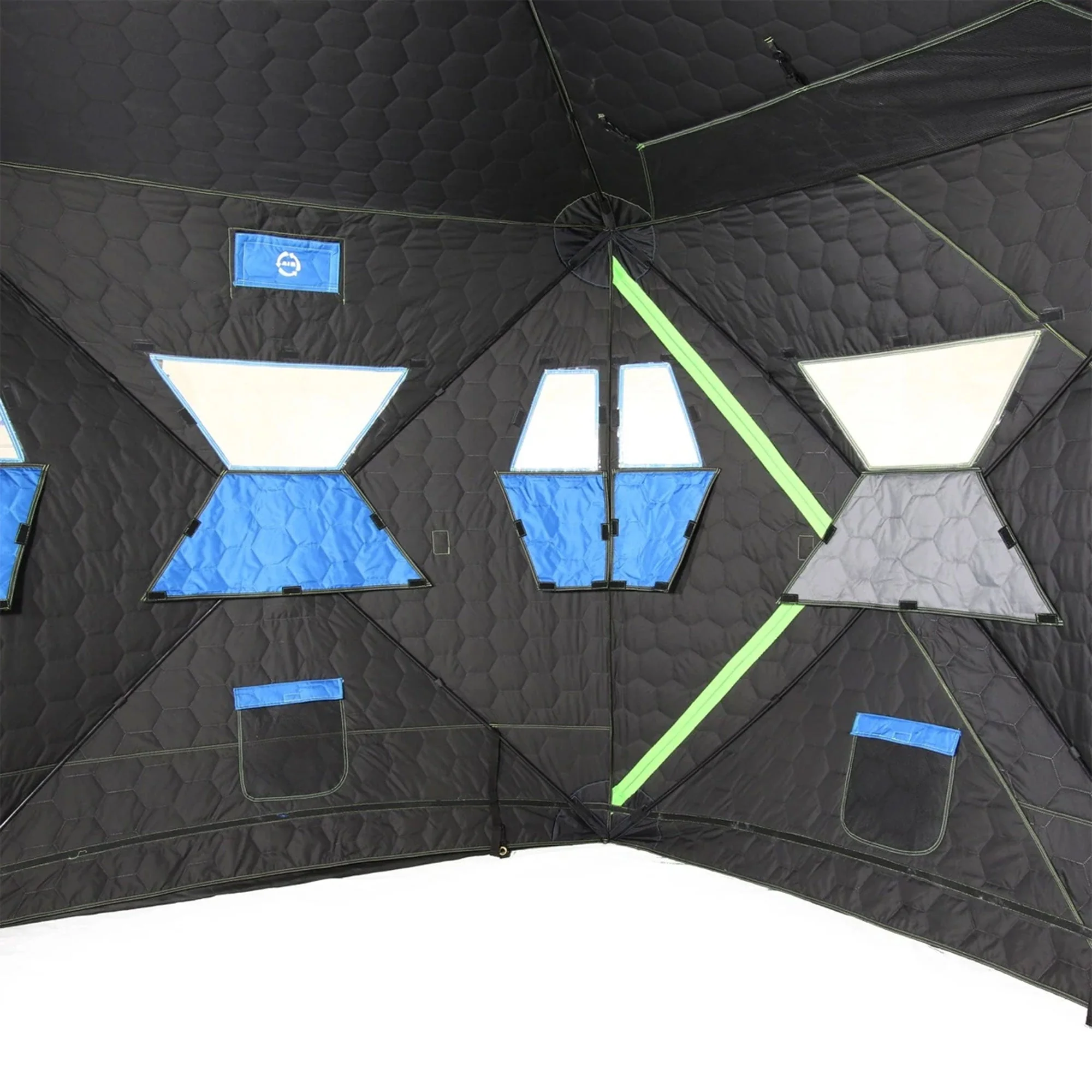 CLAM X500 Insulated Thermal Lookout Outdoor Fishing Hunting Hub Tent Shelter - Image 8