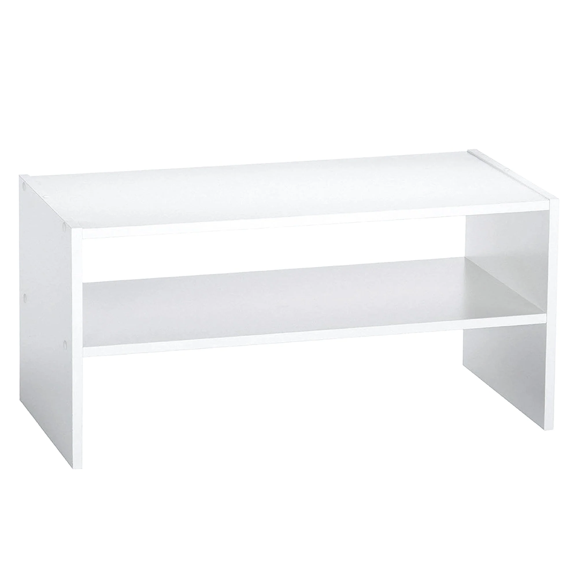 ClosetMaid 24 Inch Wide Horizontal Stackable Closet Storage Organizer, White - Image 3