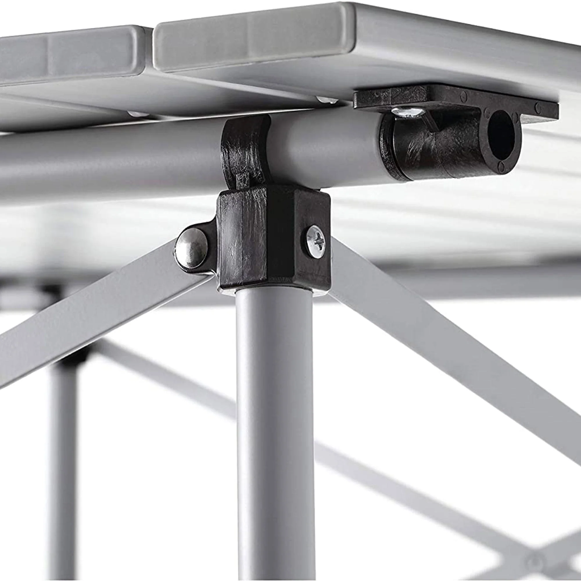 Coleman Portable and Compact Outdoor Folding Aluminum Table for Camping, White - Image 2