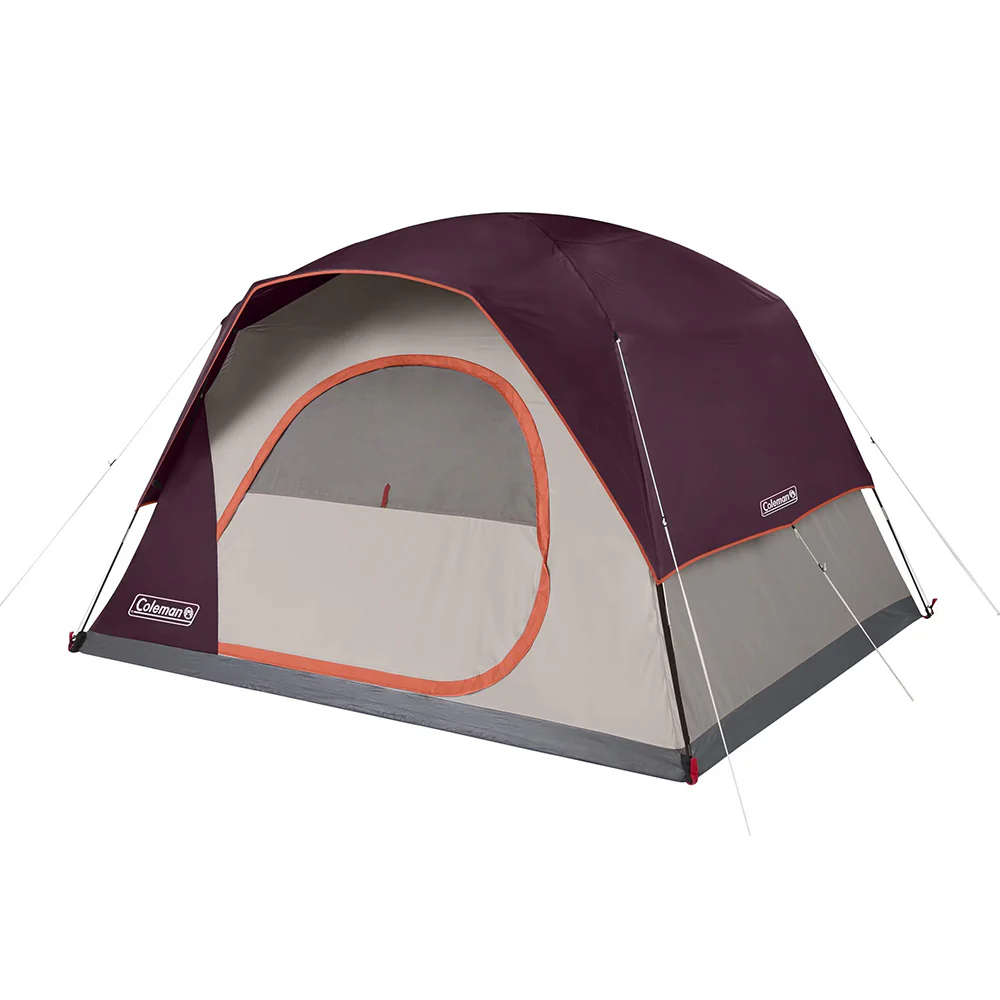Coleman Skylodge 6-Person Instant Camping Tent - Blackberry