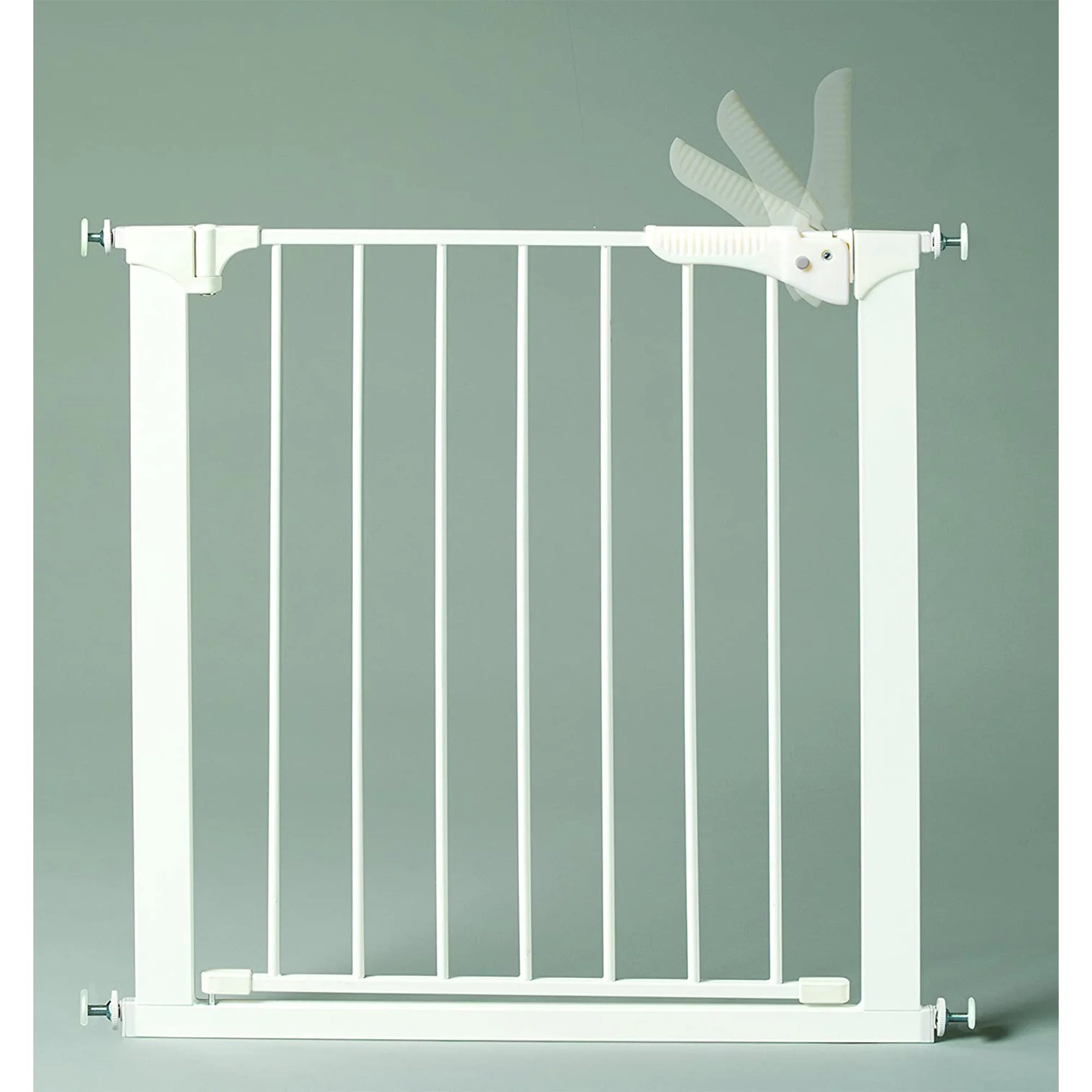 Command Pet Products 2-Way Door Pressure Gate for Pets, 29-32"W x 29.5"H, White - Image 3