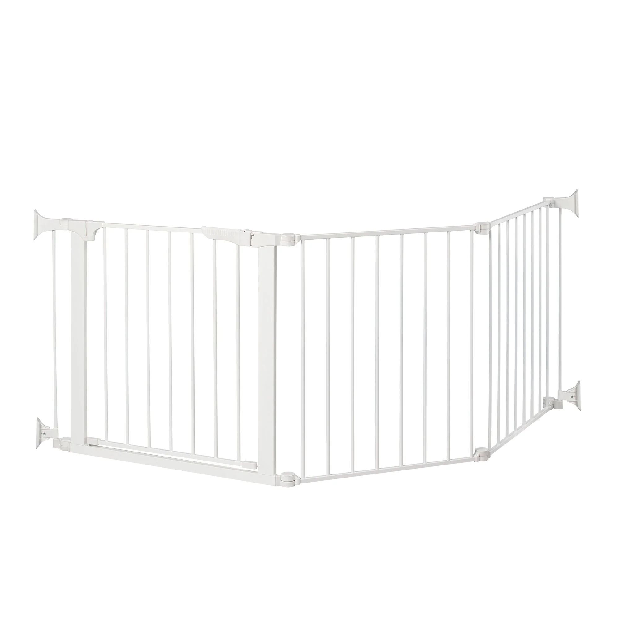 Command Pet Products PG5300 Custom Fit Gate for Pets, 29.5x84 Inches, White - Image 2