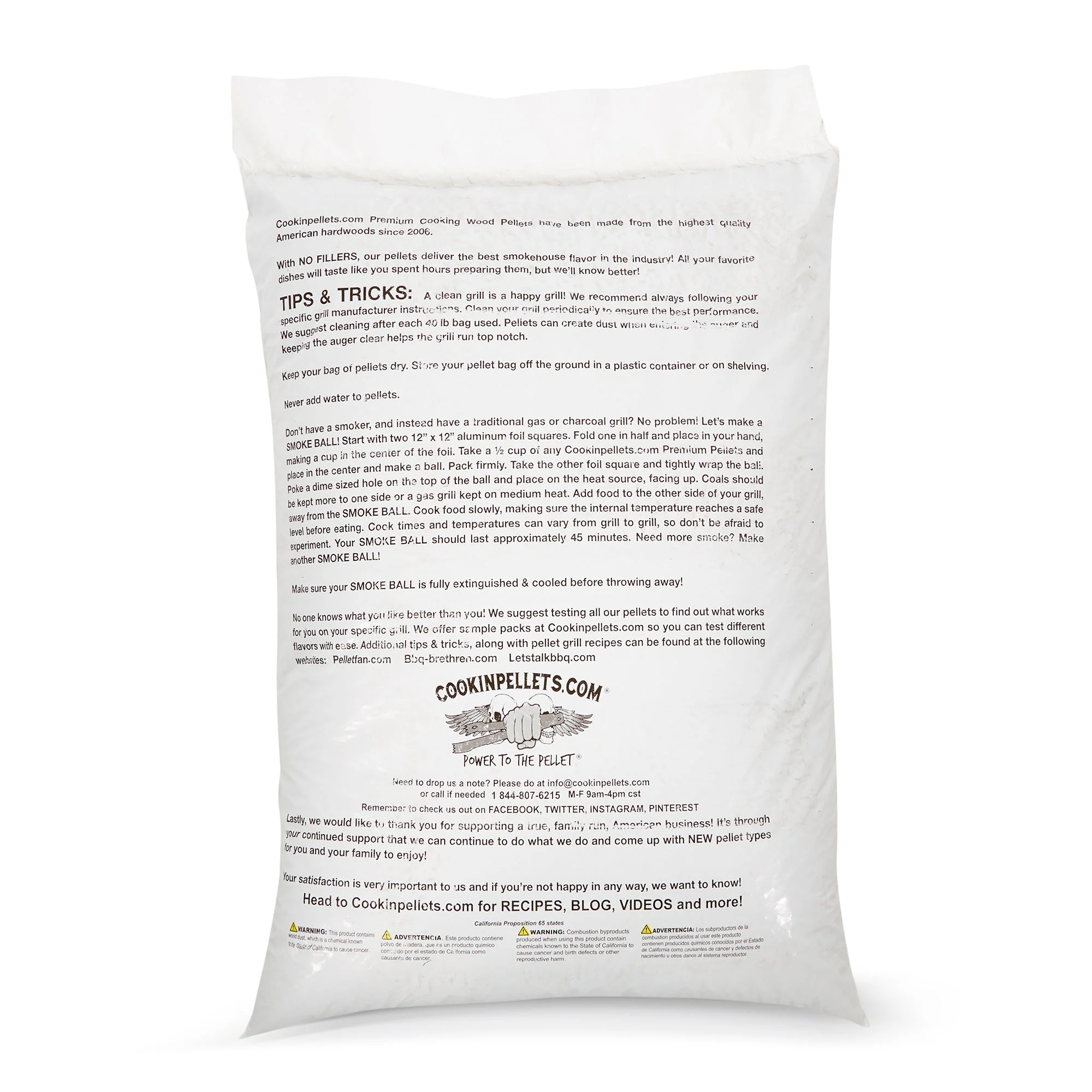 CookinPellets 40 Pound Bag Apple Mash Hard Maple Smoker Wood Pellets, (3 Pack) - Image 3
