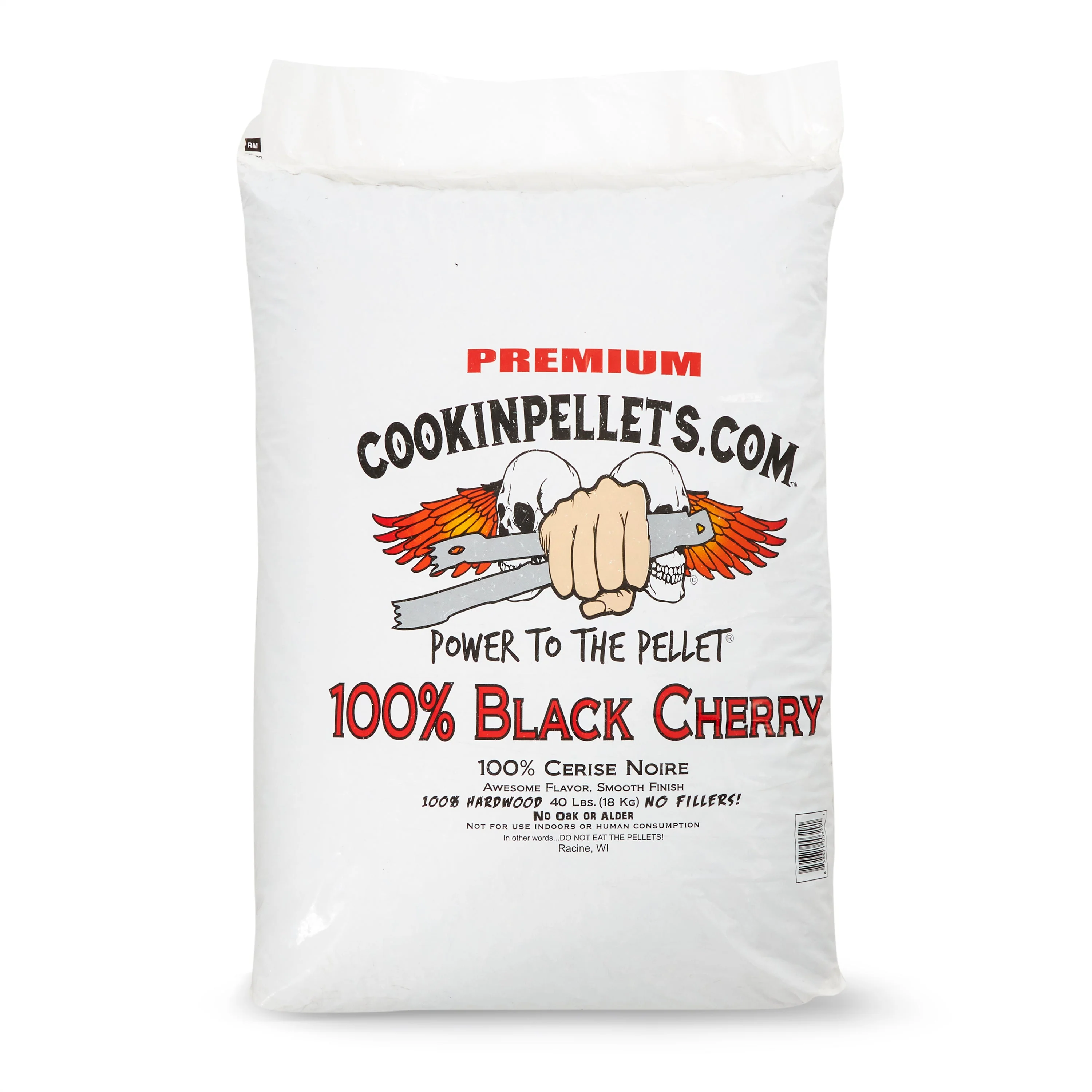 CookinPellets Black Cherry Smoker Hardwood Wood Pellets, 40 Pound Bag (4 Pack) - Image 2