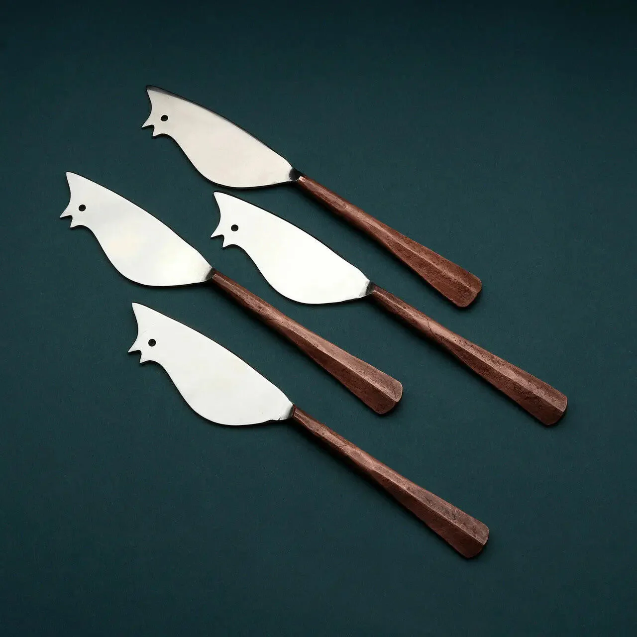 Copper Ridge Ratoncito Cheese Spreader/Knife 4 Pc. Set - Image 4