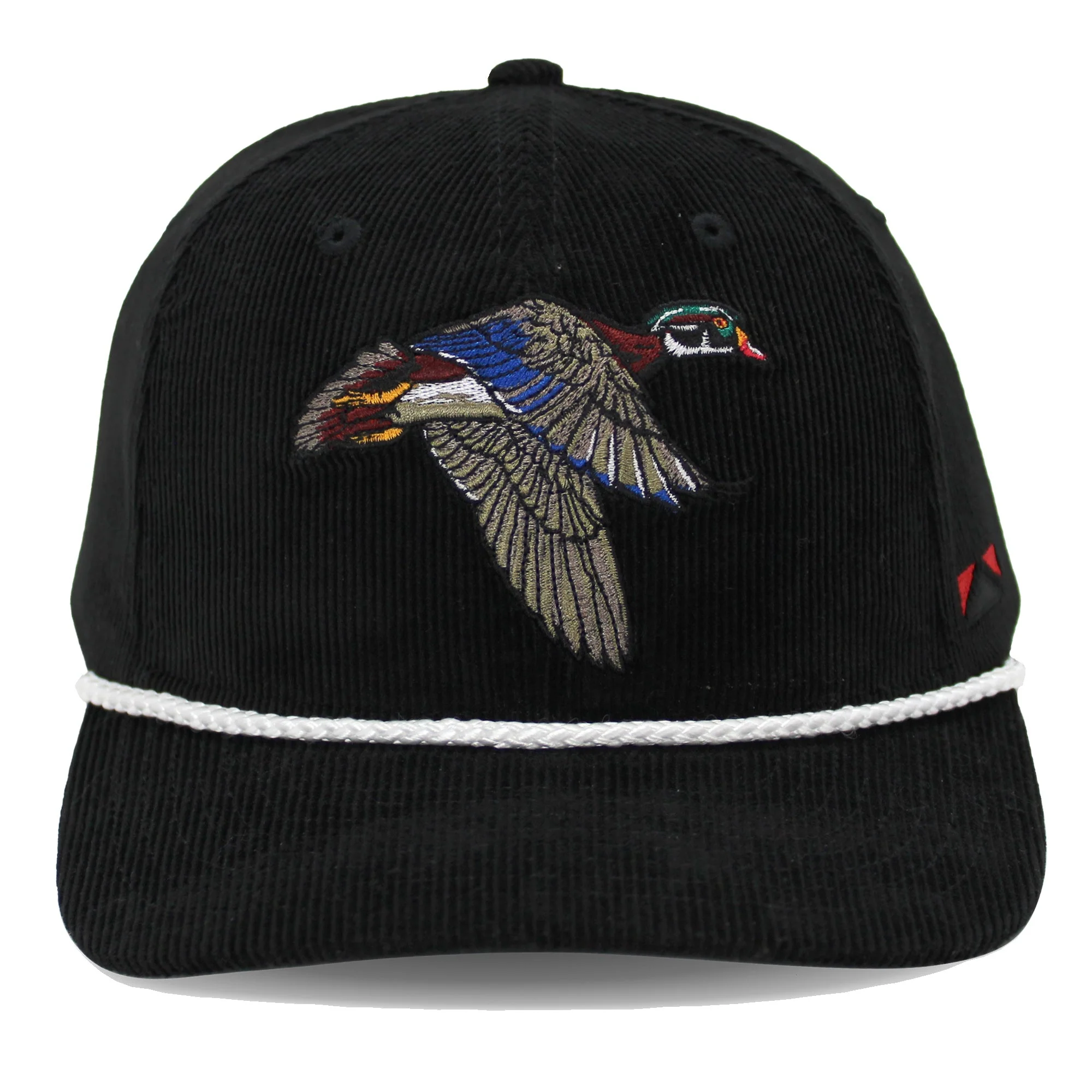 Corduroy Wood Duck 6-Panel Performance Cap - Image 2