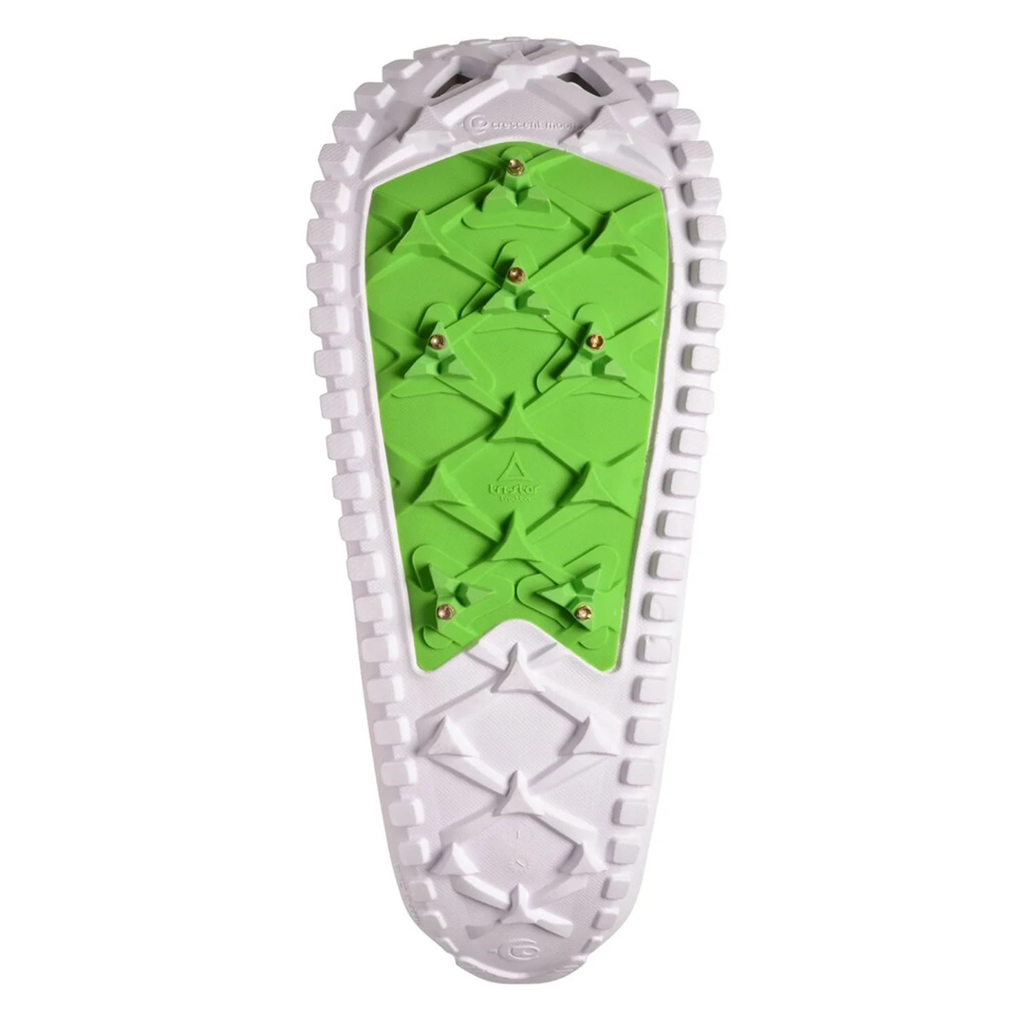Crescent Moon Eva Foam Deck Recreational and Running Snowshoes for Adults, Red - Image 4