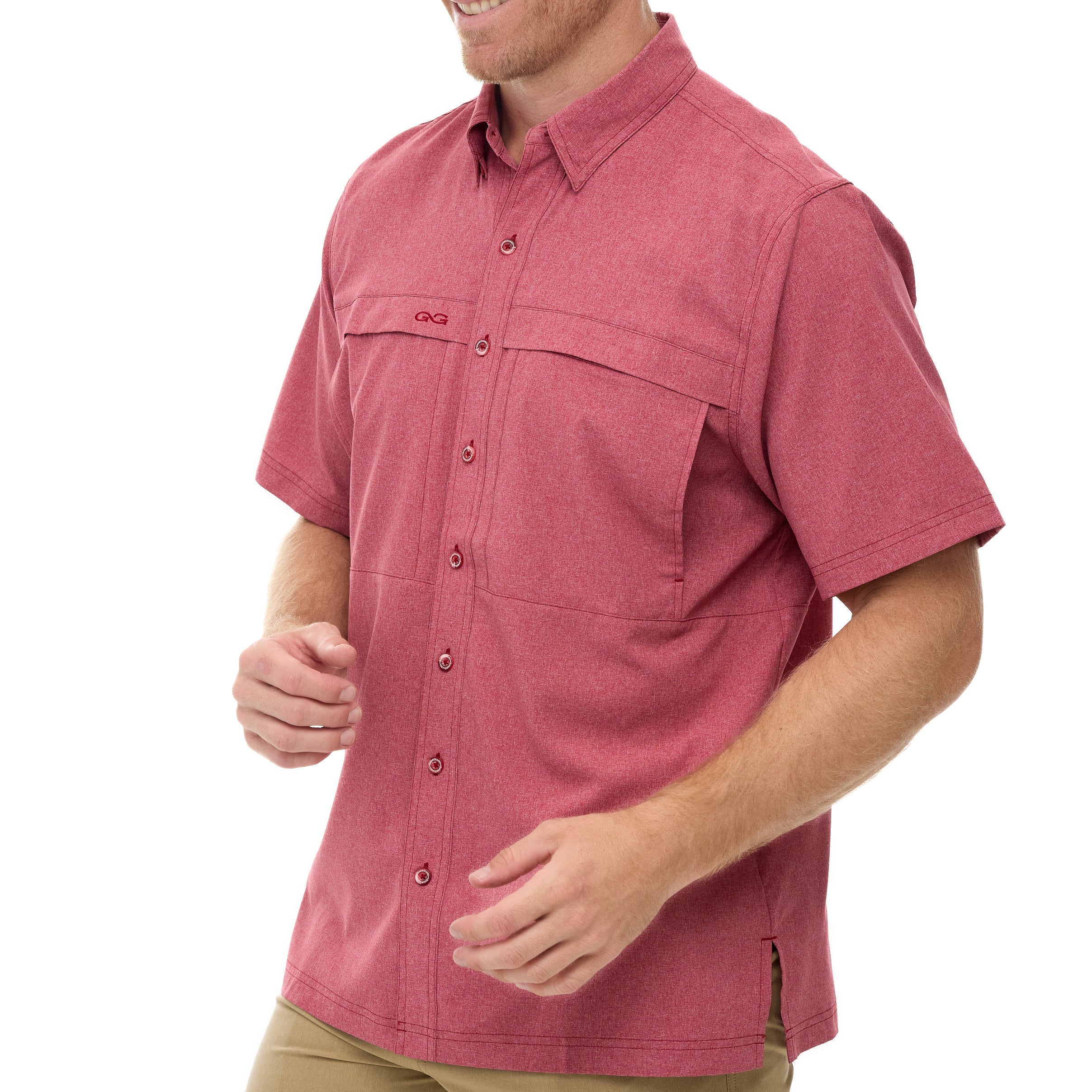 Crimson MicroTek Shirt - Image 4
