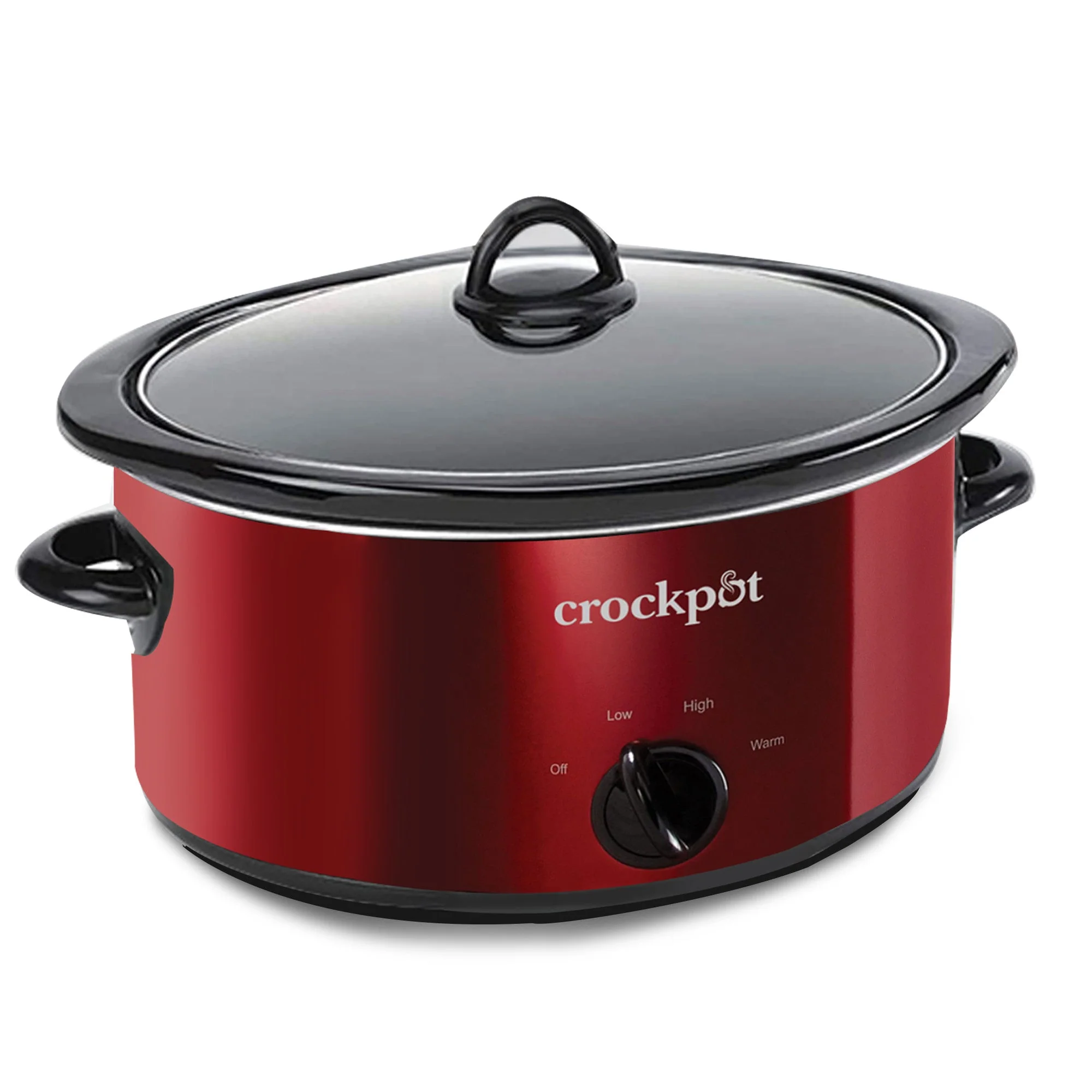 Crock-Pot 7 Quart Capacity Food Slow Cooker Home Cooking Kitchen Appliance, Red - Image 7