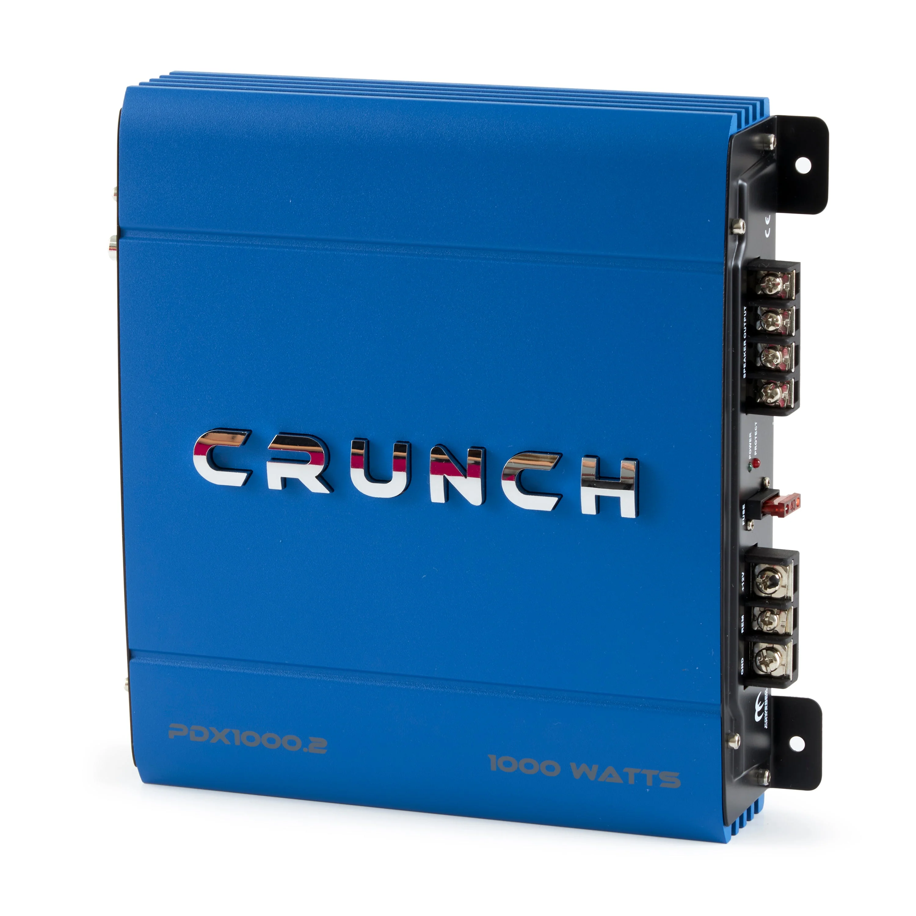 Crunch PowerDriveX 1000 Watt 2 Channel Exclusive Blue A/B Car Amplifier (2 Pack) - Image 2