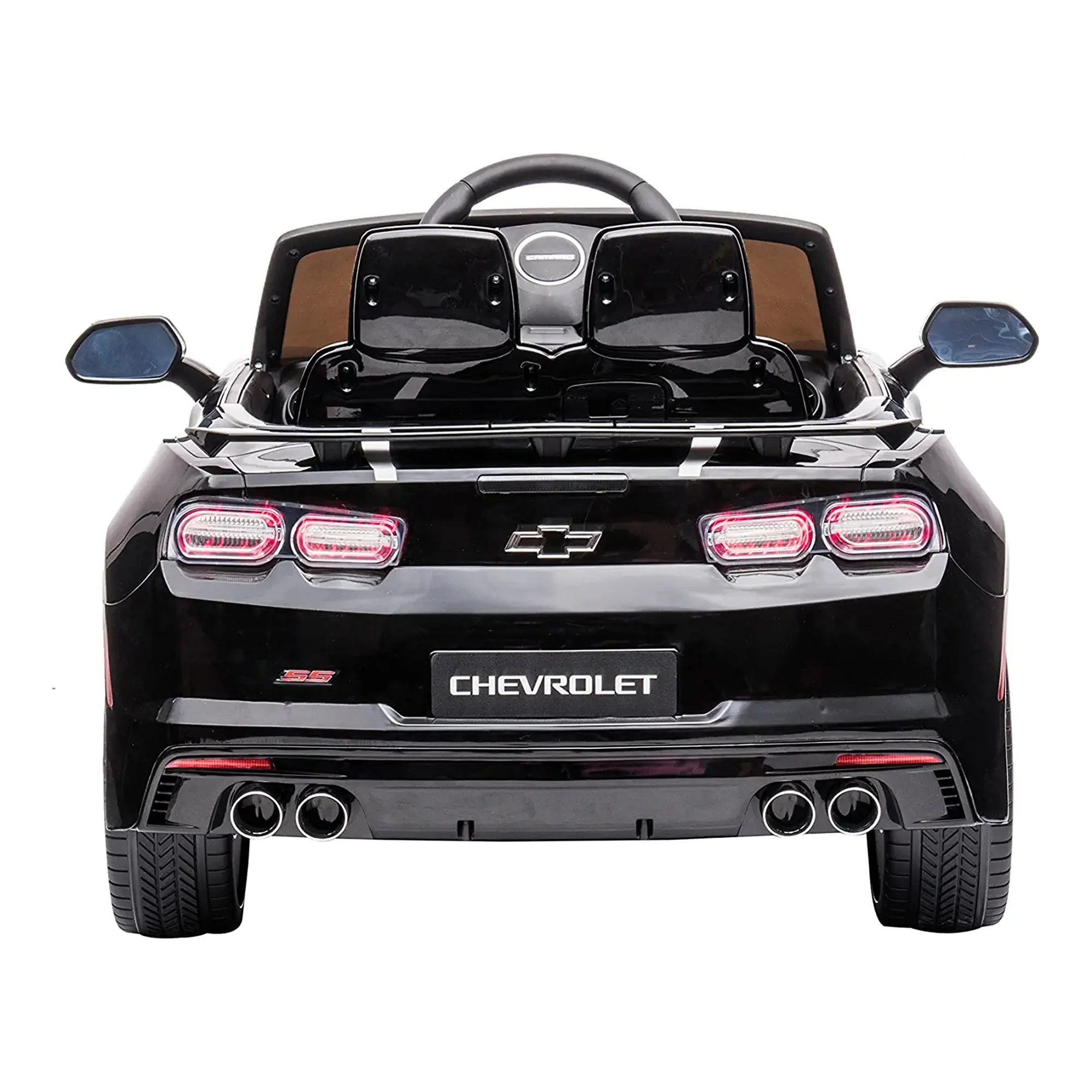 Dakott 2021/2022 Chevy Camaro Racing 2SS Battery Powered Ride On Car Toy, Black - Image 4
