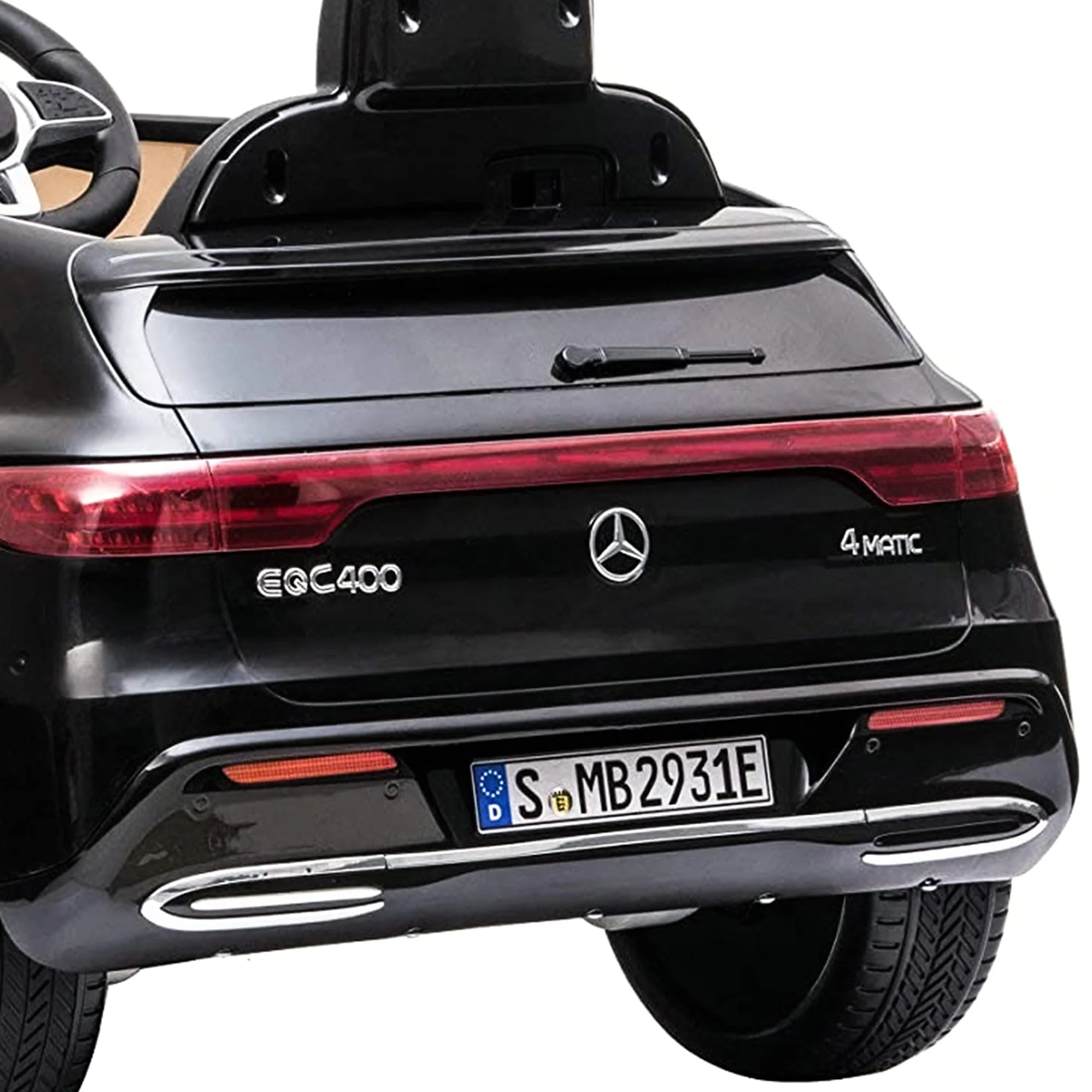 DAKOTT Mercedes Benz Crossover Battery Powered AWD Ride On SUV for Kids, Black - Image 8