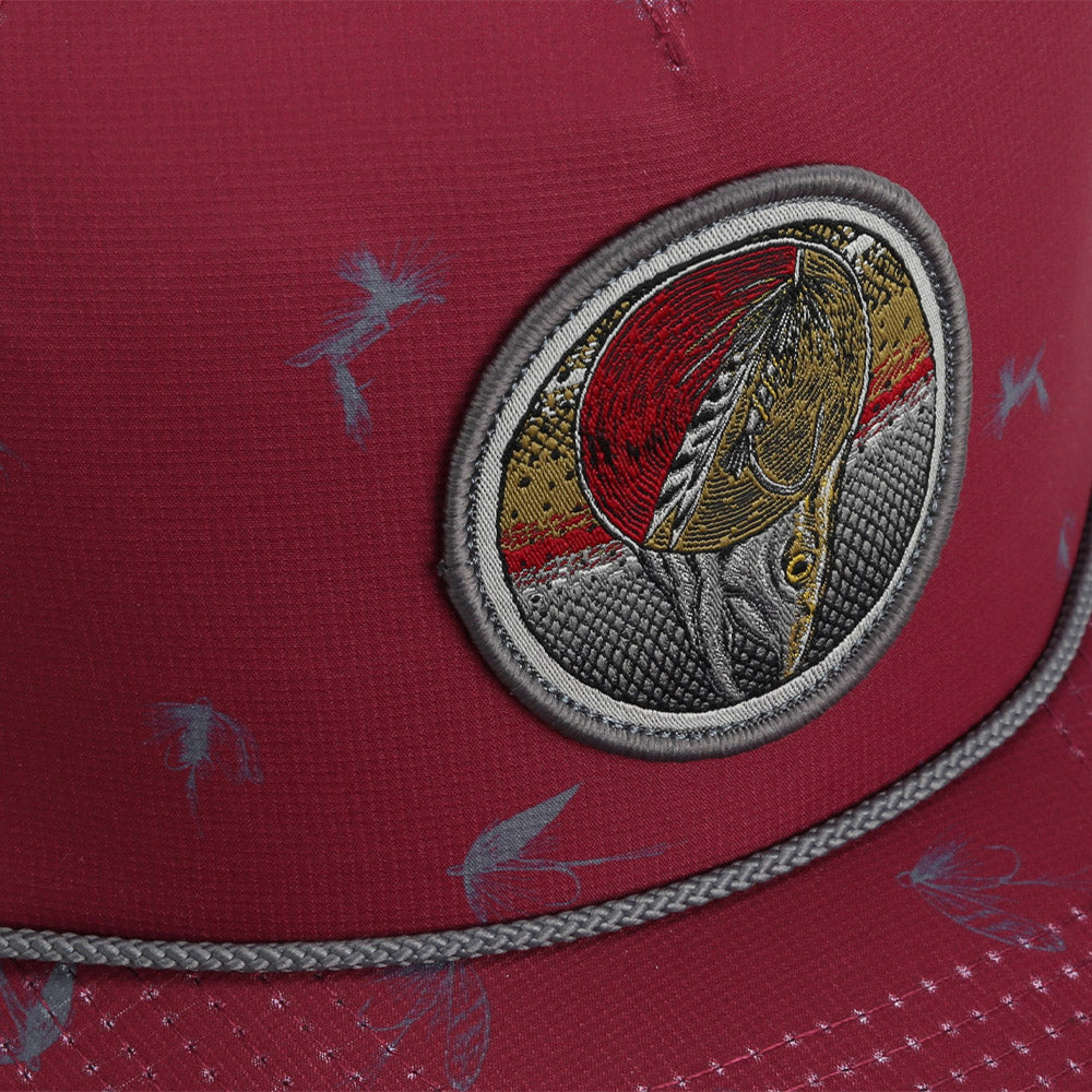 Dead Drift Fly Fishing Patch Rope Cap Fly Pattern - Image 6