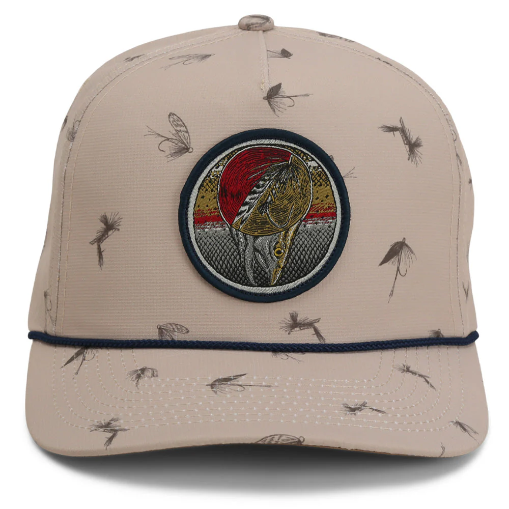 Dead Drift Fly Fishing Patch Rope Cap Fly Pattern - Image 8