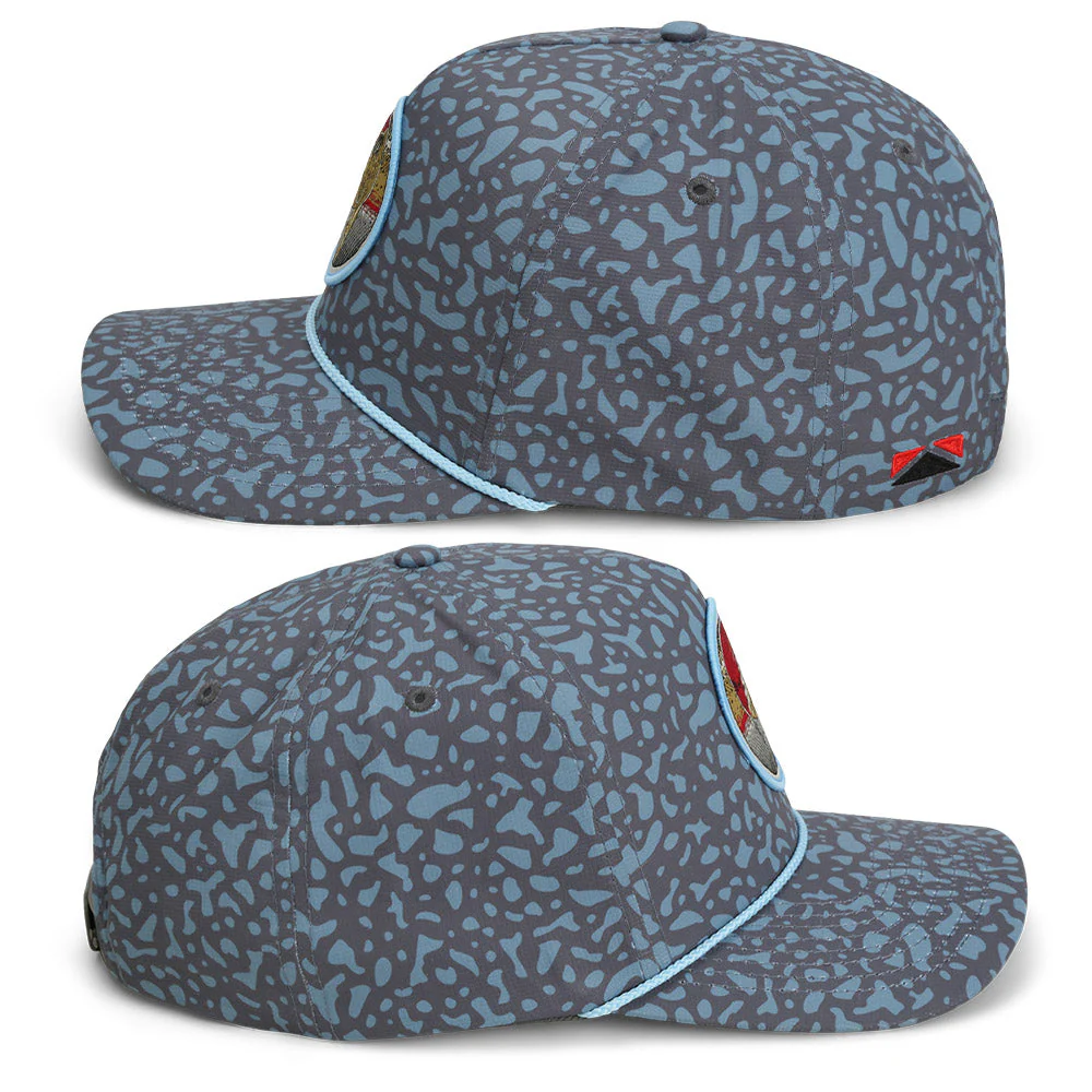 Dead Drift Fly Fishing Patch Trucker Hat Rope Cap - Image 16