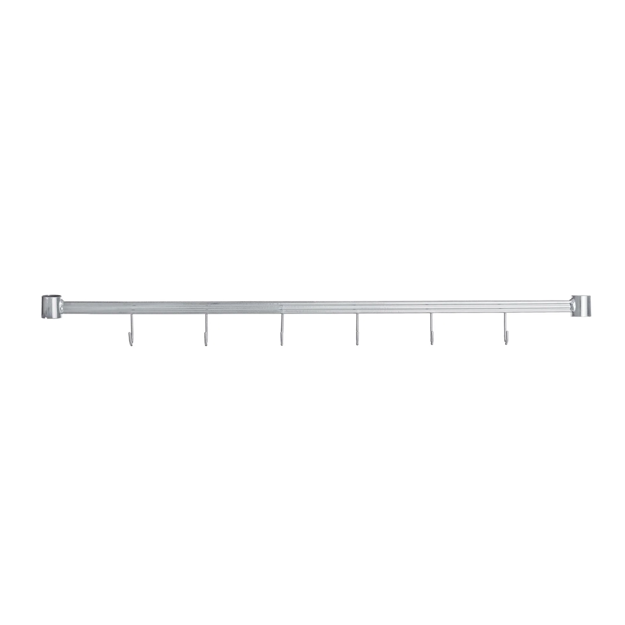 Design Ideas MeshWorks Metal Storage Utility Wood Top Shelving Unit Rack, Silver - Image 8