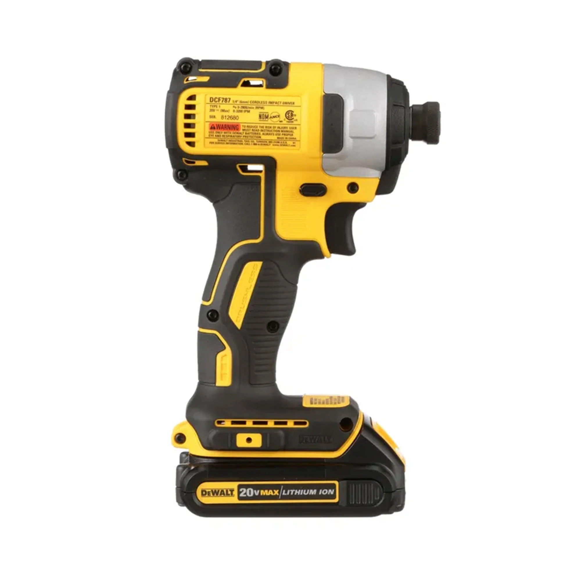 DeWalt 20V MAX Brushless Cordless Impact Driver Kit with Charger and Kit Bag - Image 8
