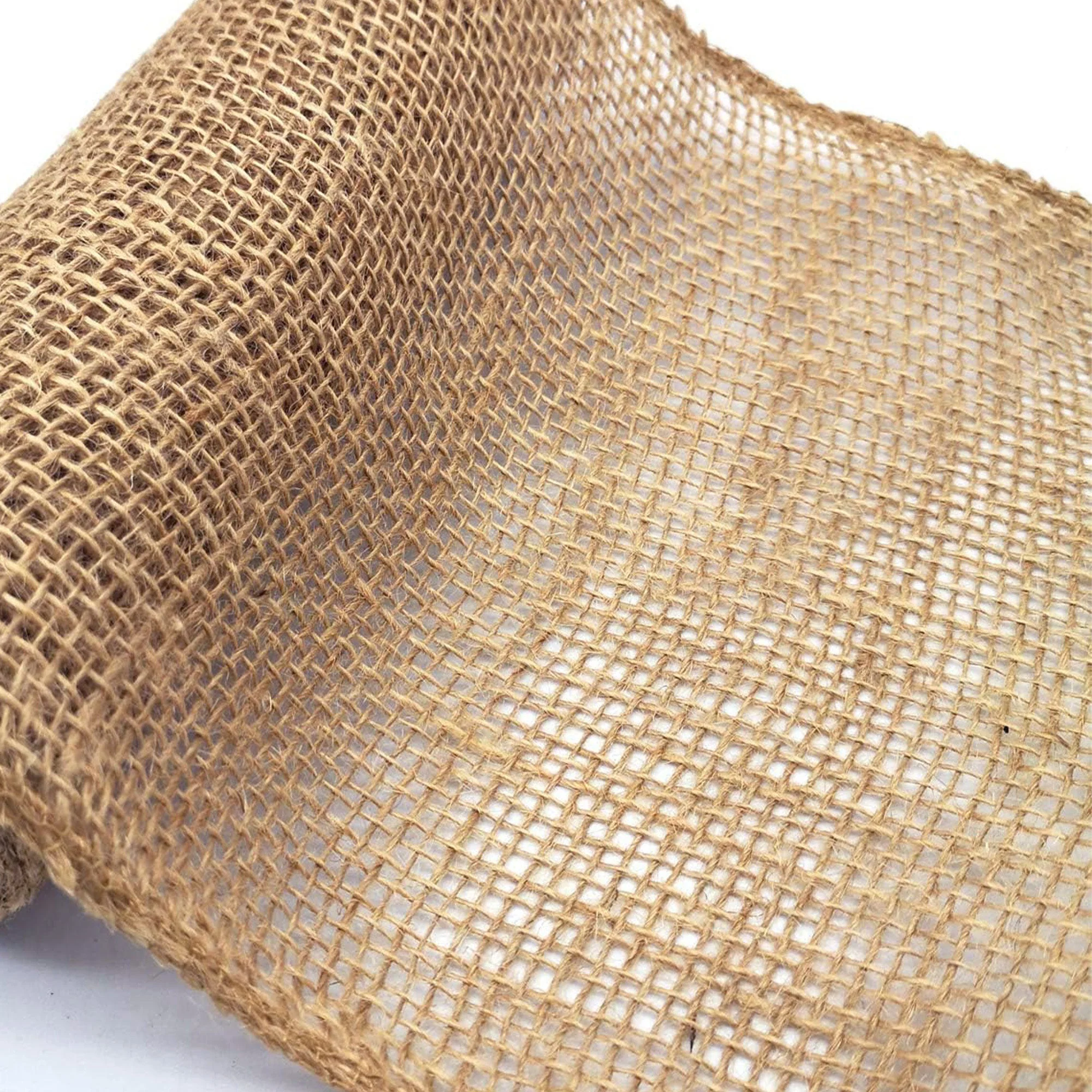 Dewitt 5.5oz 3' x 250' Medium Weave Natural Burlap Cloth Liner for Weed Control - Image 5