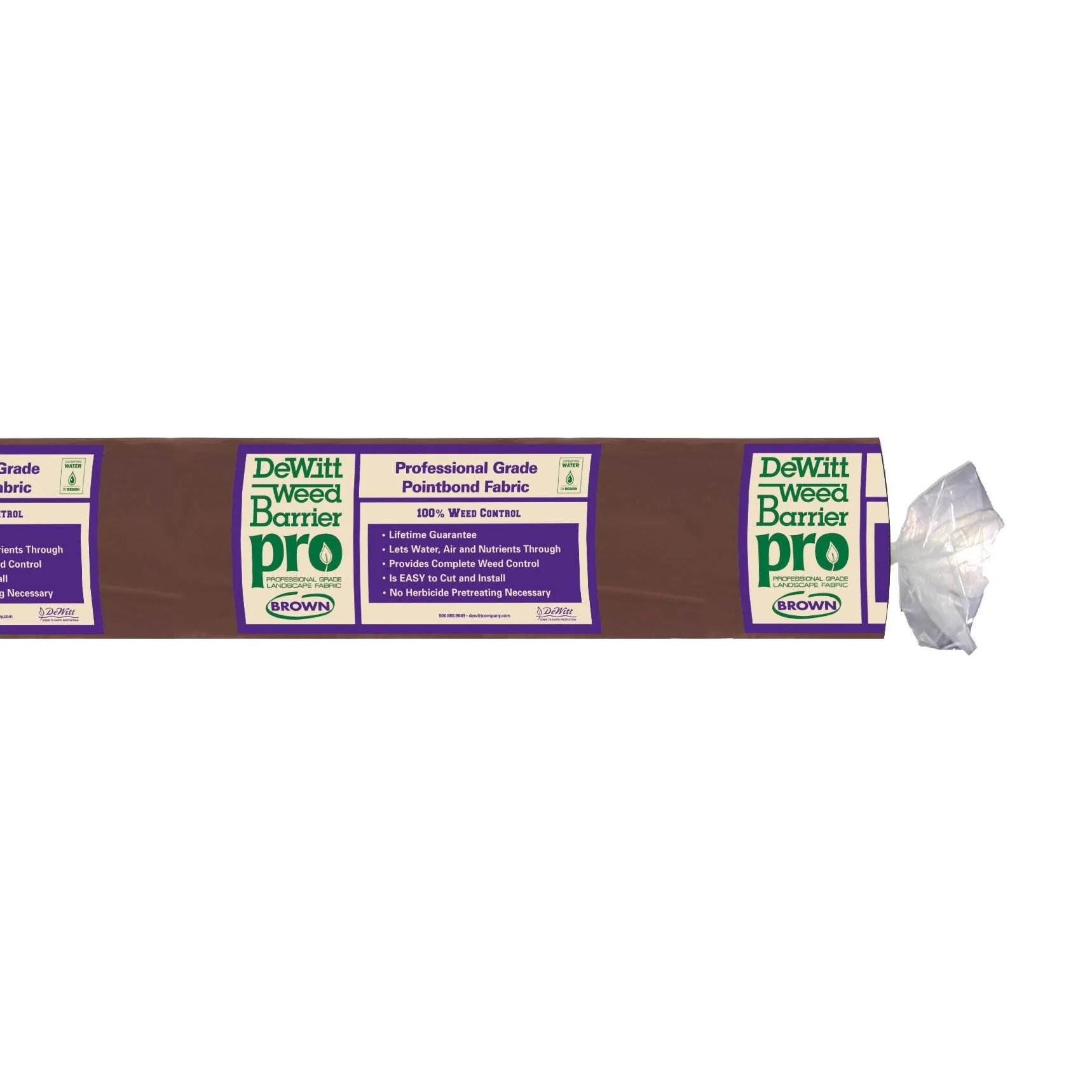 DeWitt Barrier Pro Landscape Fabric in Brown (3 Ounces), 4' x 300' Refill - Image 8