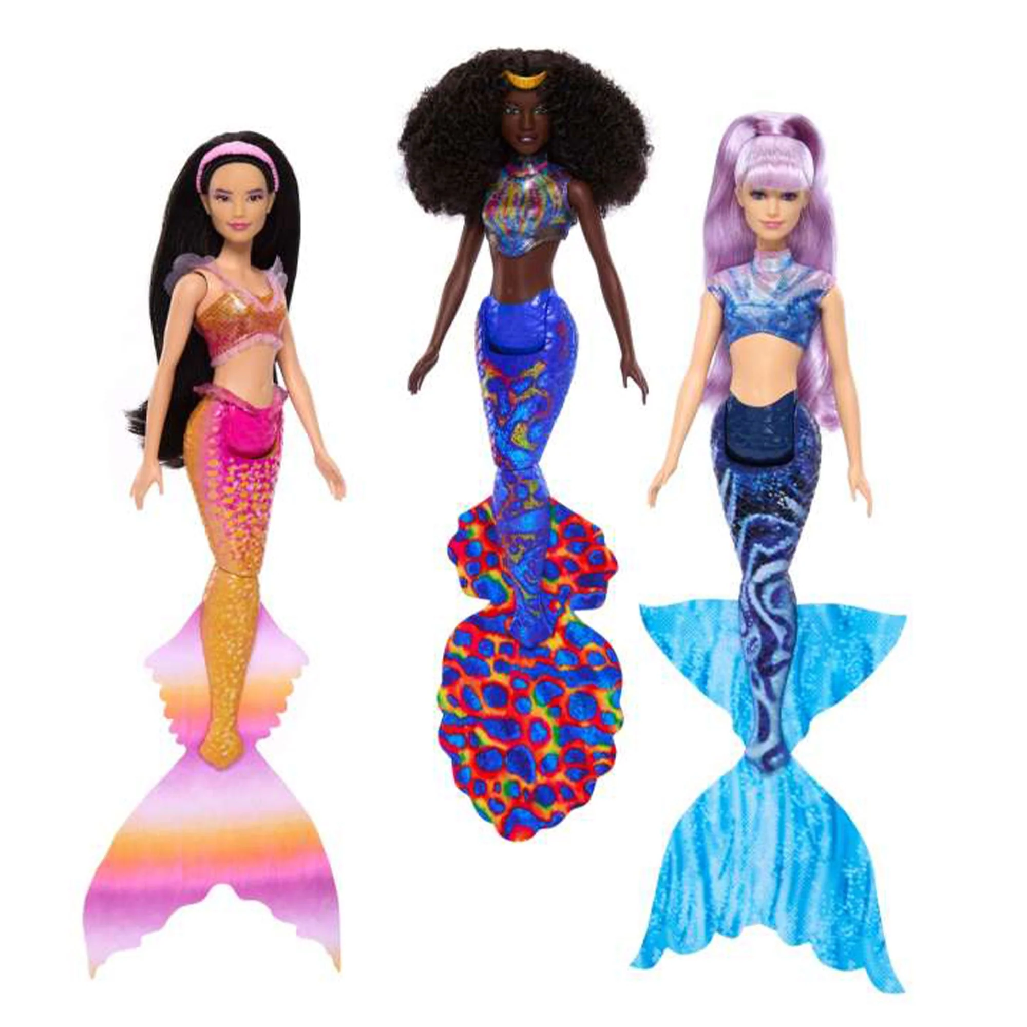 Disney the Little Mermaid Ariel And Sisters Small Doll Set With 7 Mermaid Dolls - Image 7