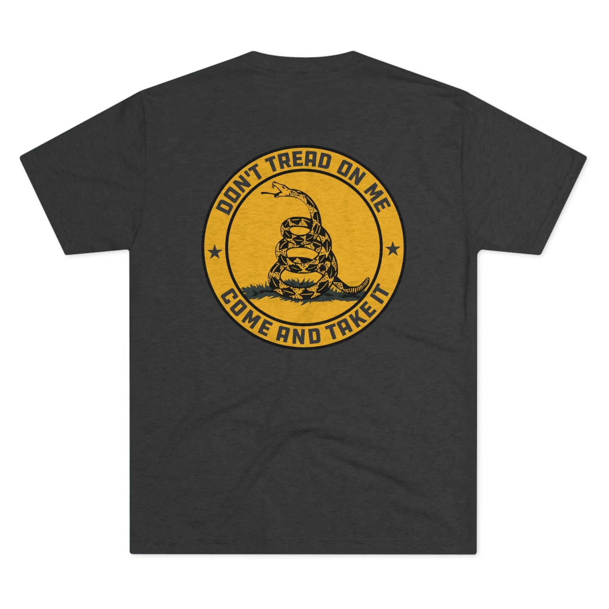 Don't Tread On Me Tri-Blend Crew Tee - Image 7