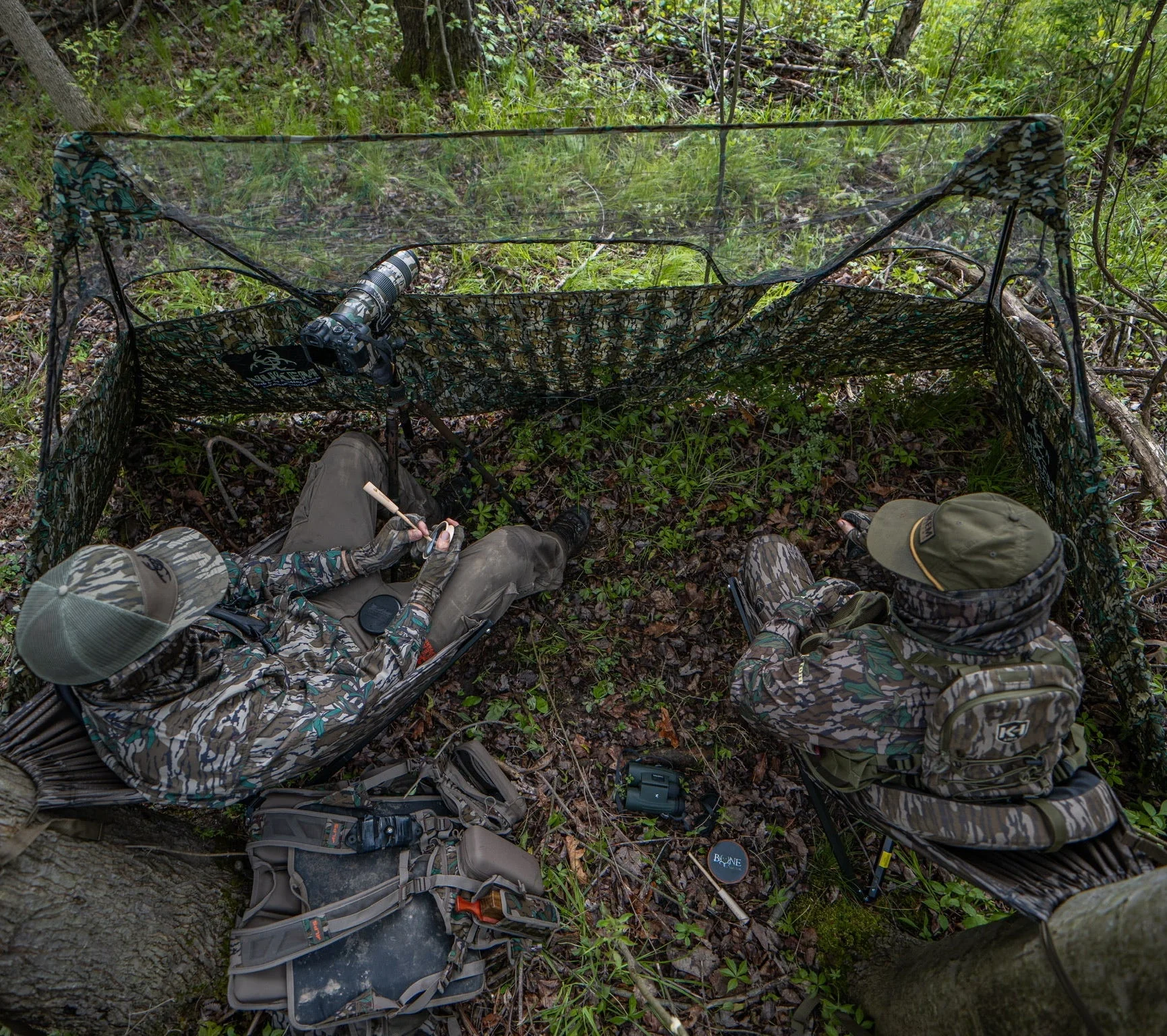 Double Up System - Mossy Oak Greenleaf 3D Leafy - Image 3