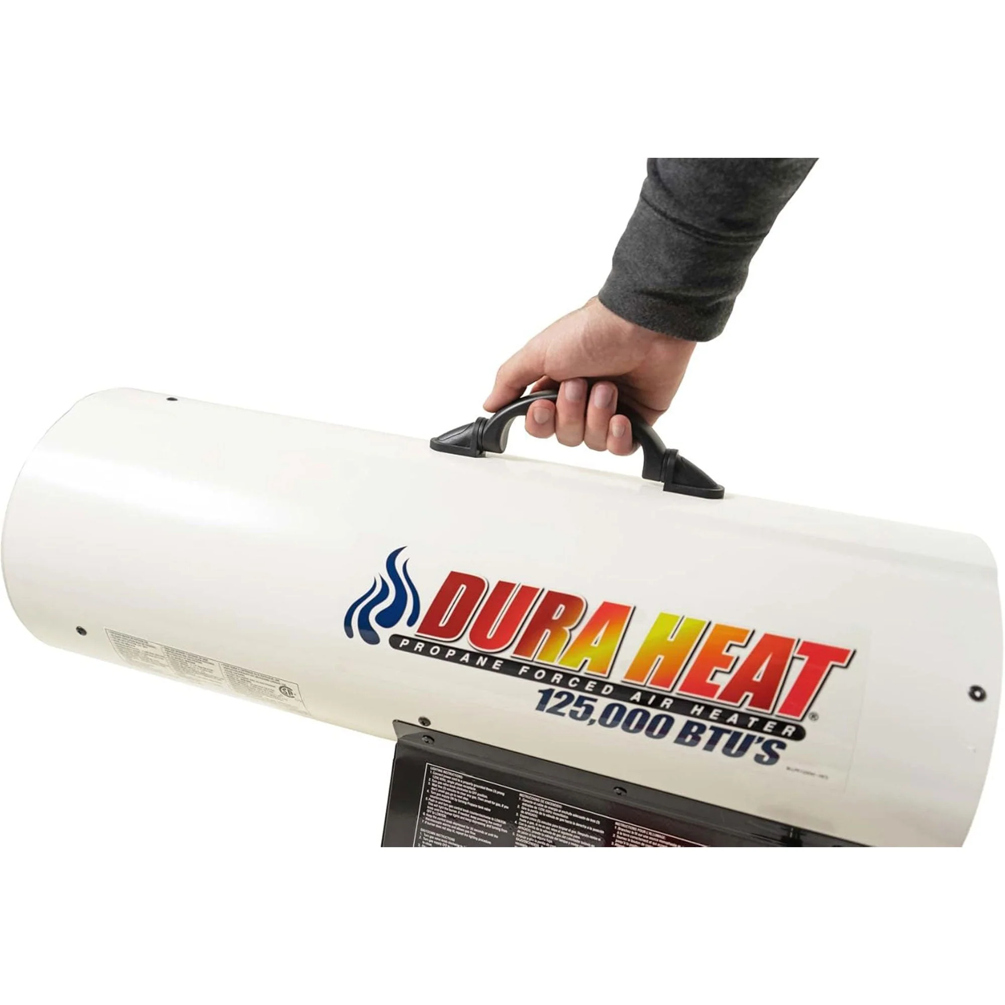 Dura Heat Portable LP Gas Forced Outdoor Air Heater, 3,200 Square Feet Coverage - Image 5