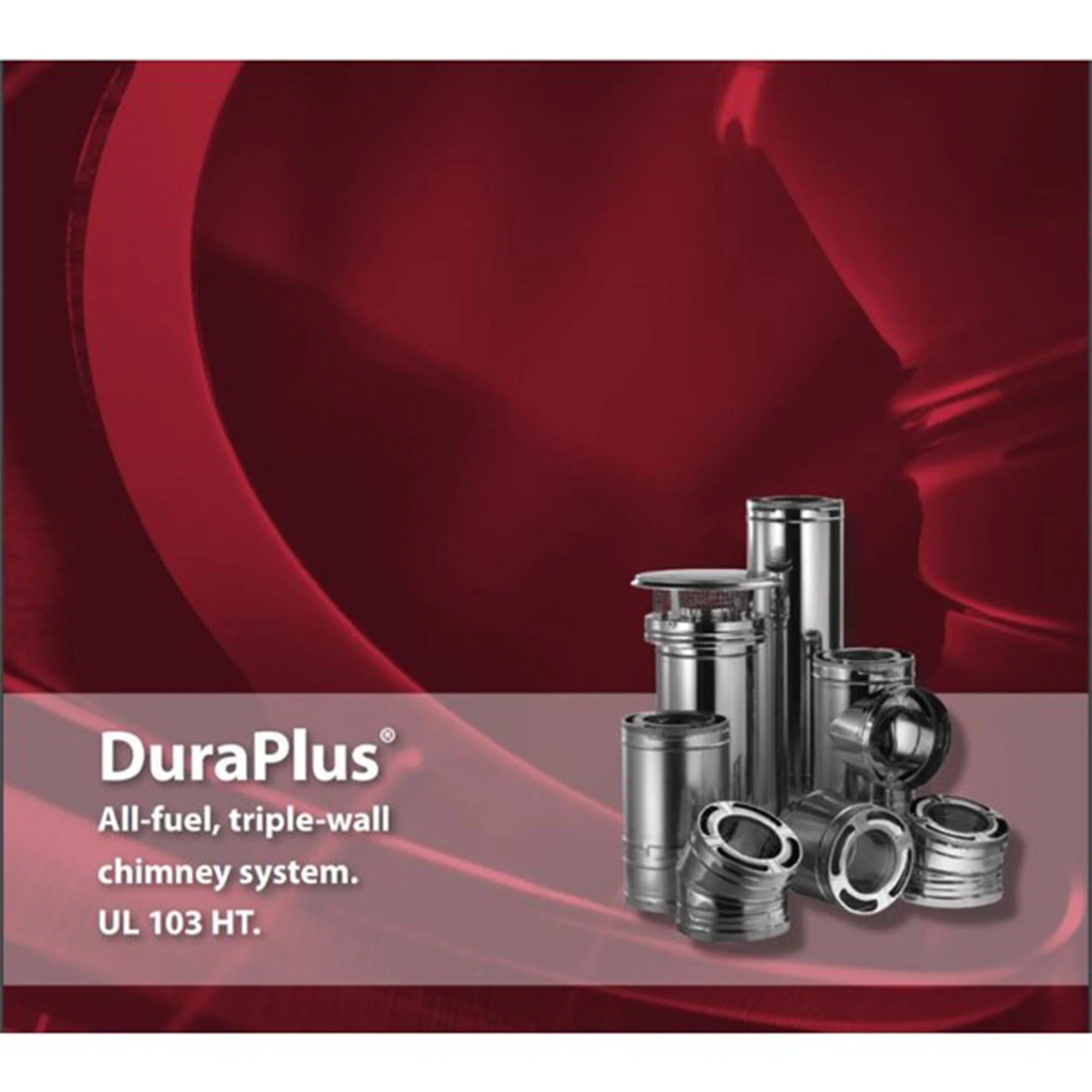 DuraVent 6DP-F6 DuraPlus Galvalume Steel Roof Flashing for 0/12 to 6/12In Pitch - Image 5