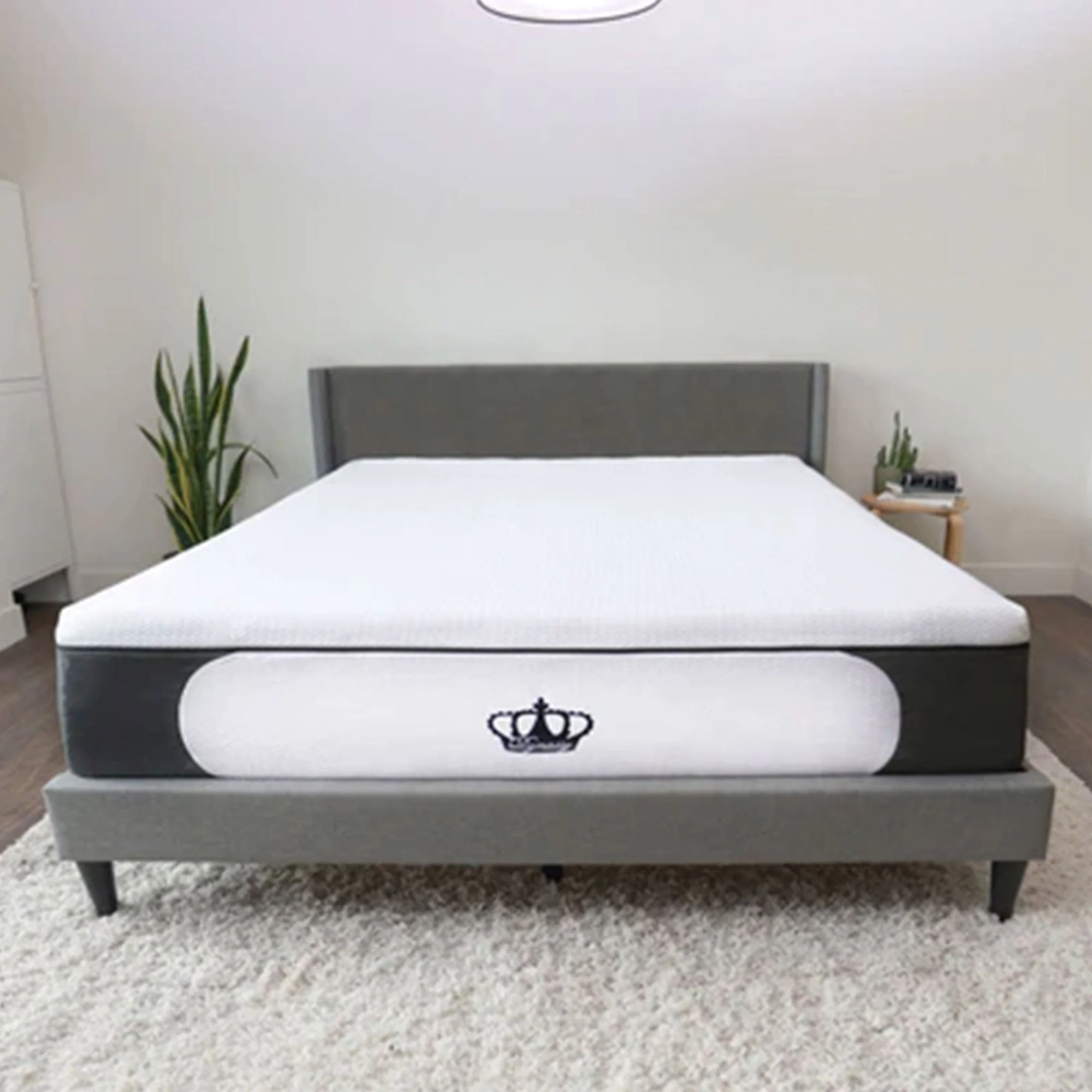 Dynasty Mattress 14.5 Inch CoolBreeze Plush Gel Memory Foam Mattress Bed, Twin XL Size - Image 5