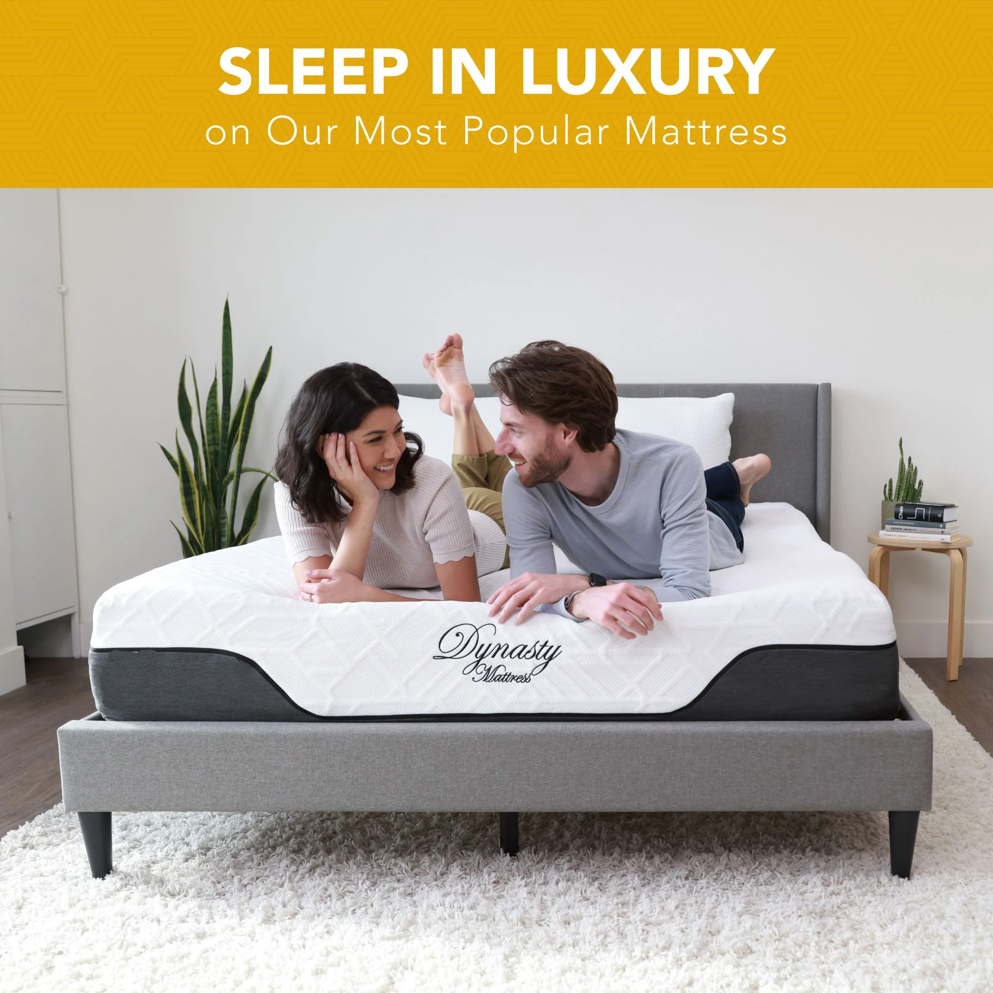DynastyMattress CoolBreeze 12 Inch Essential Sleep Air Gel Infused Memory Foam Bed Medium Firm King Size - Image 9