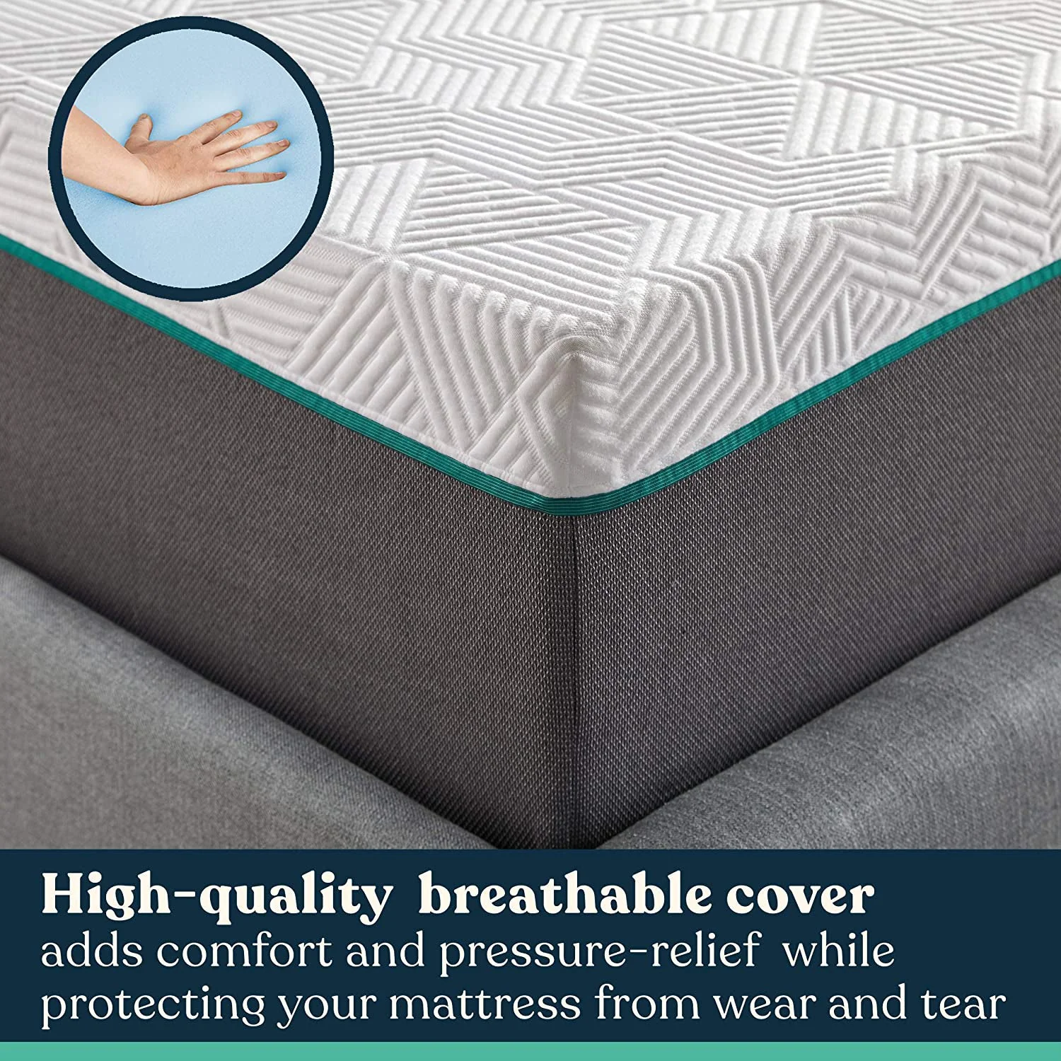 Early Bird Performance 12 Inch Hybrid Mattress w/ Cooling Copper Infusion, Twin - Image 5
