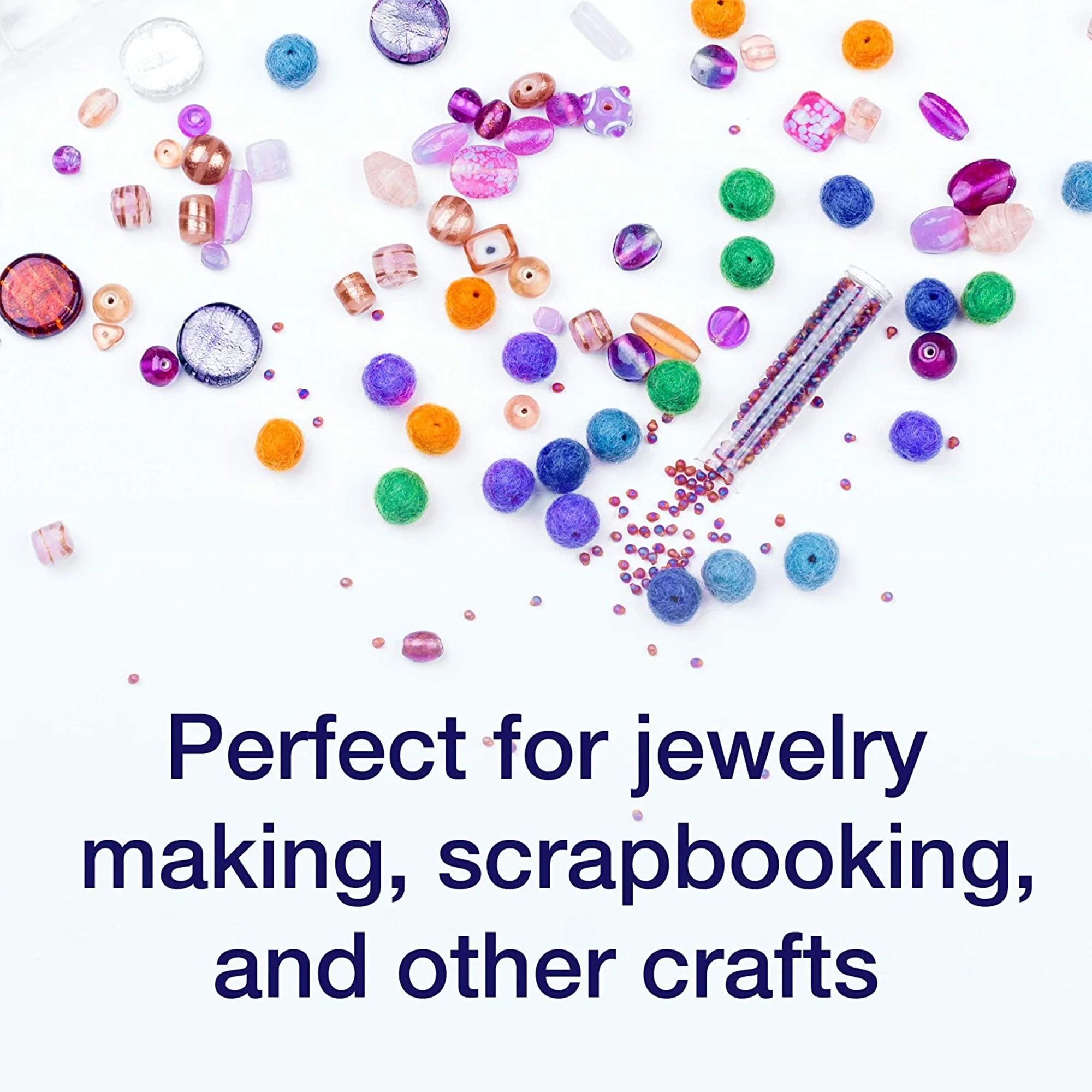 Elizabeth Ward Bead Storage Solutions 82 Piece Tiny Craft Supplies Organizer - Image 3