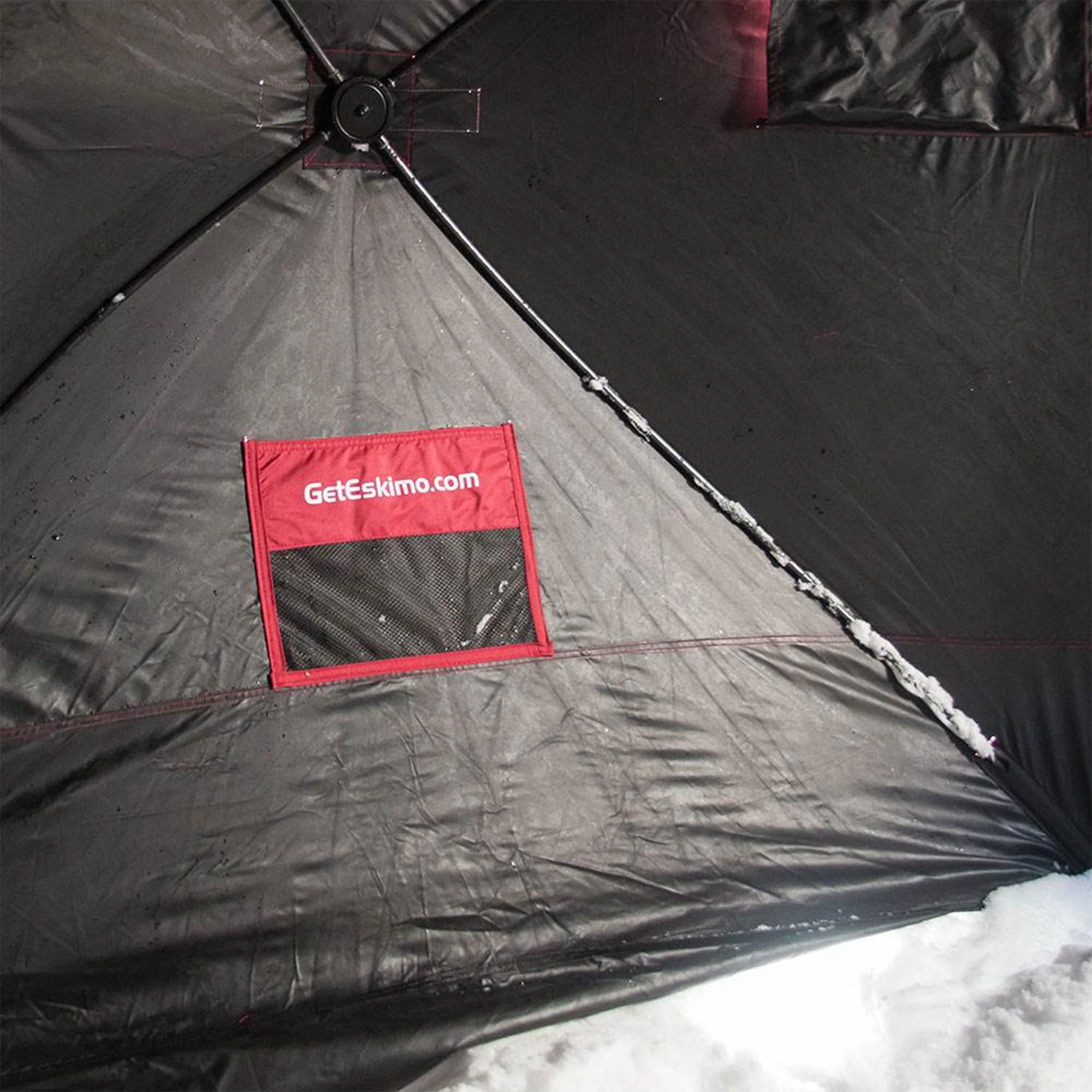 Eskimo QuickFish 3 Portable 3-Person Pop Up Ice Fishing Shanty Shack Shelter Hut - Image 12