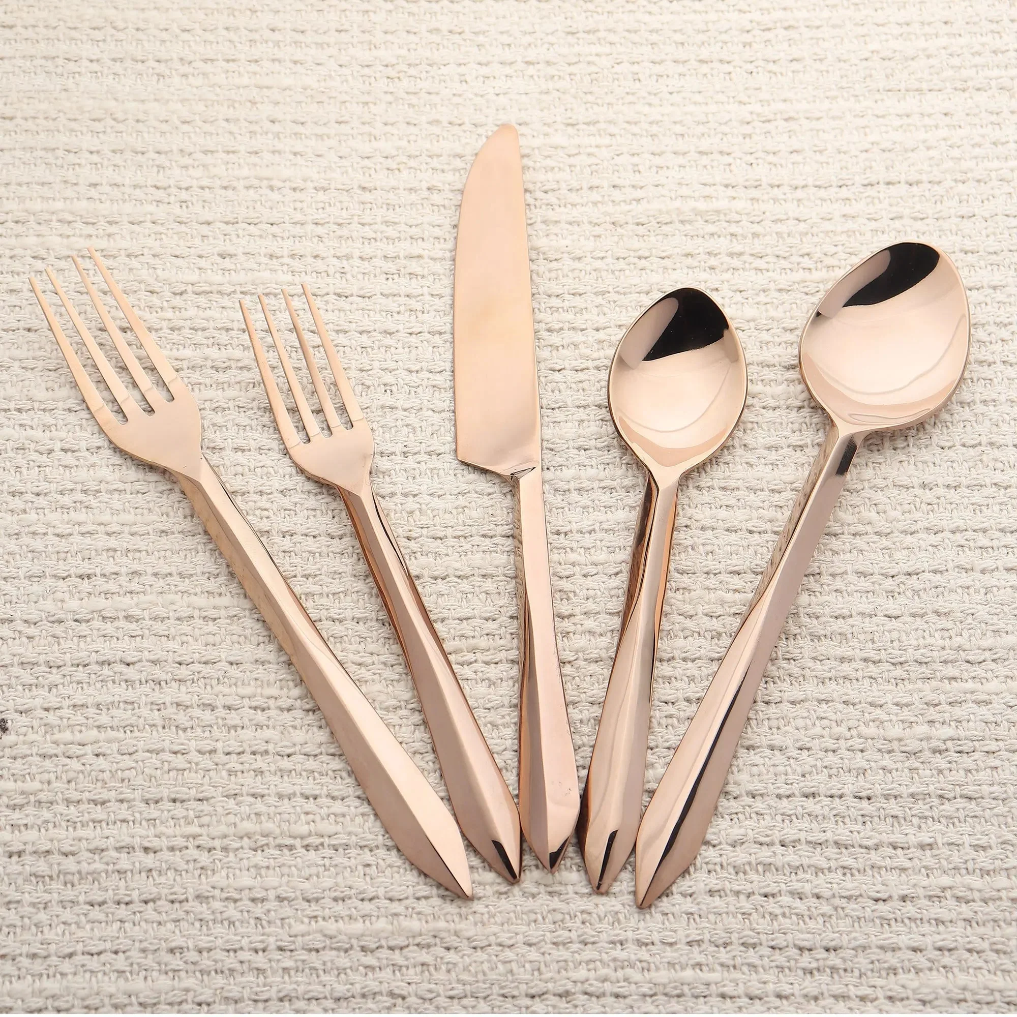Estique PVD 5 Pcs. Flatware Set - Image 7