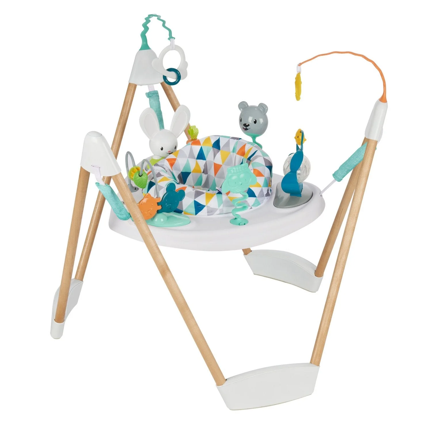 Evenflo 61912186 Exersaucer Woodland Wonder Baby Play Activity Center Jumper