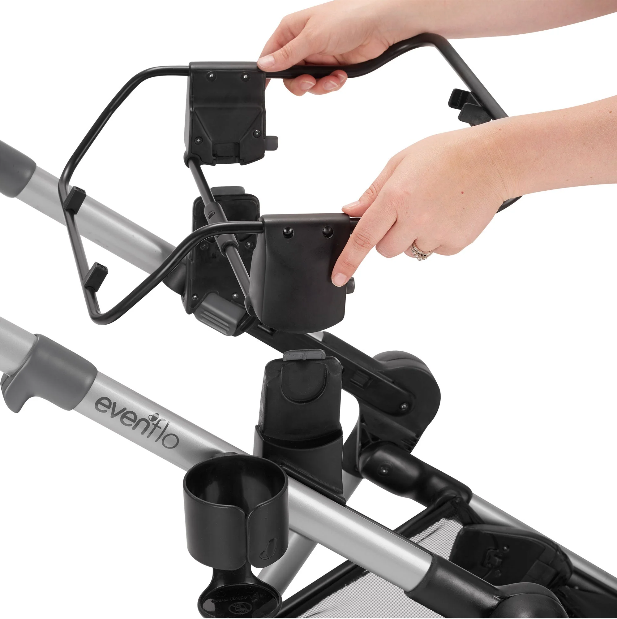 Evenflo Pivot Xpand Adapter for Perego, Graco, Chicco, and Peg Infant Car Seats - Image 4
