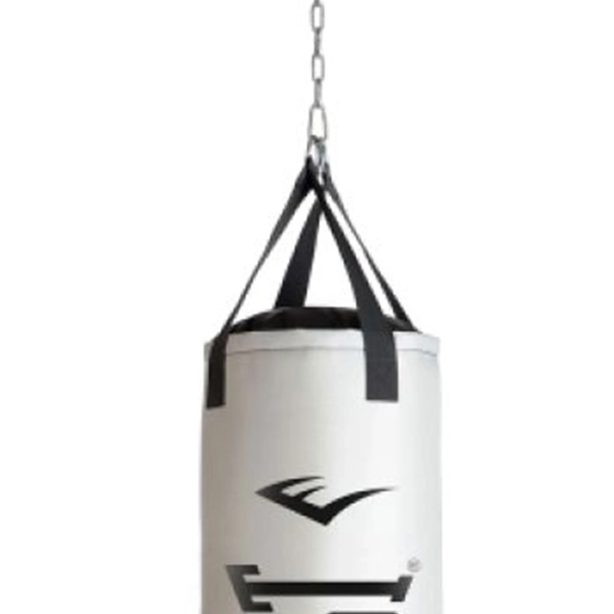 Everlast Nevatear Fitness Workout 60 Pound Heavy Boxing Punching Bag, Platinum - Image 2