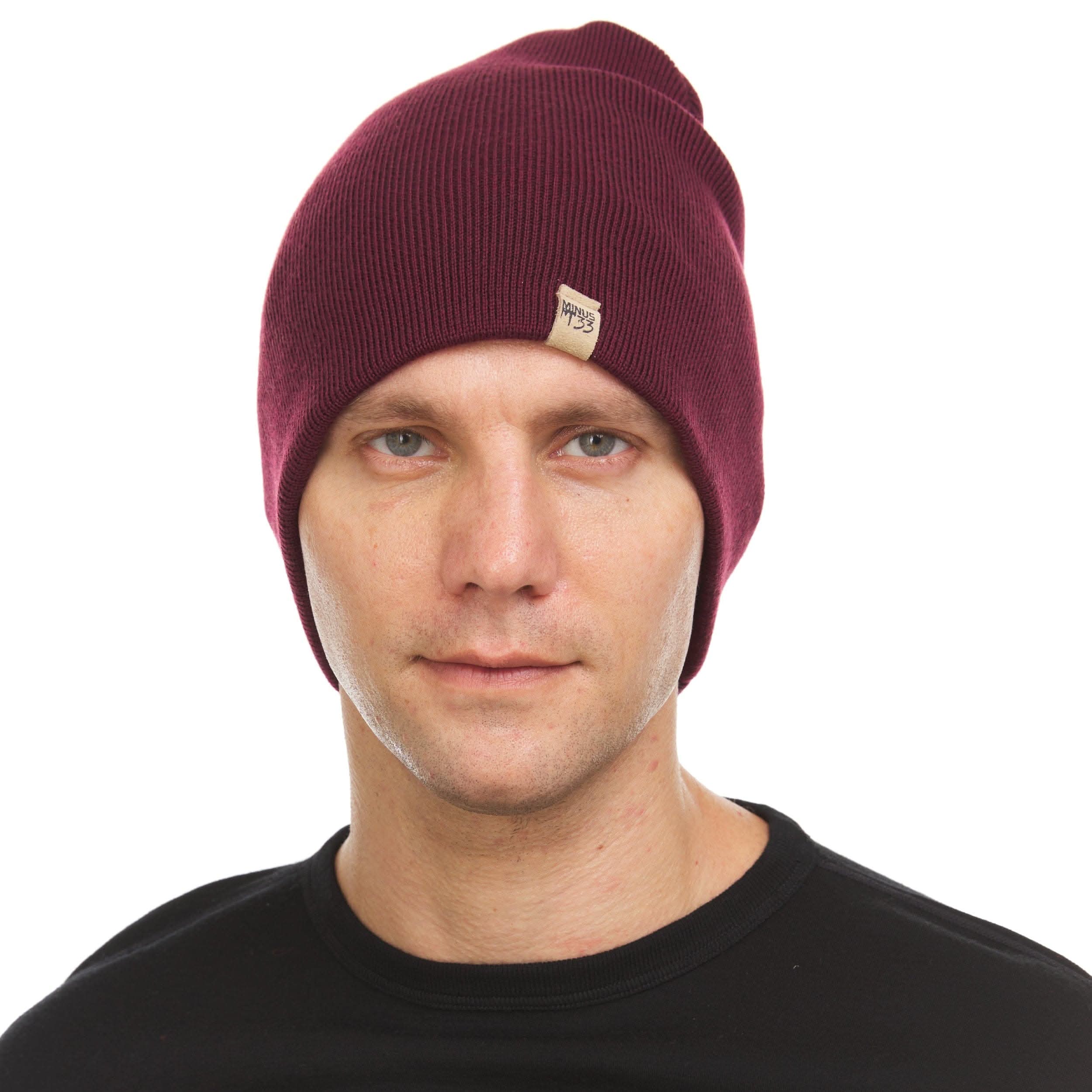 Heavyweight Knit Merino Wool Beanie | 100% Merino Wool - Image 10