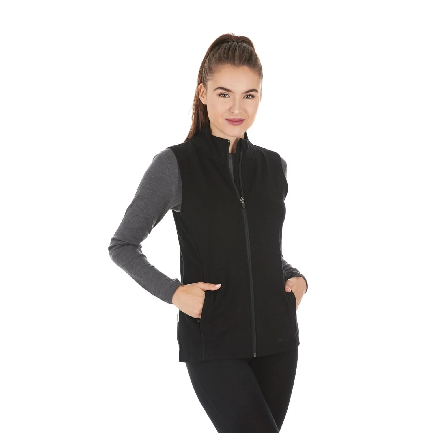 Women's Heavyweight Wool Vest - 100% Merino Wool - Image 8